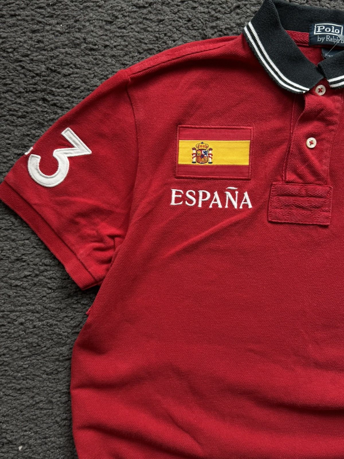 Polo Ralph Lauren Polo Ralph Lauren espana polo t shirt vintage Size US M / EU 48-50 / 2 - 4 Thumbnail