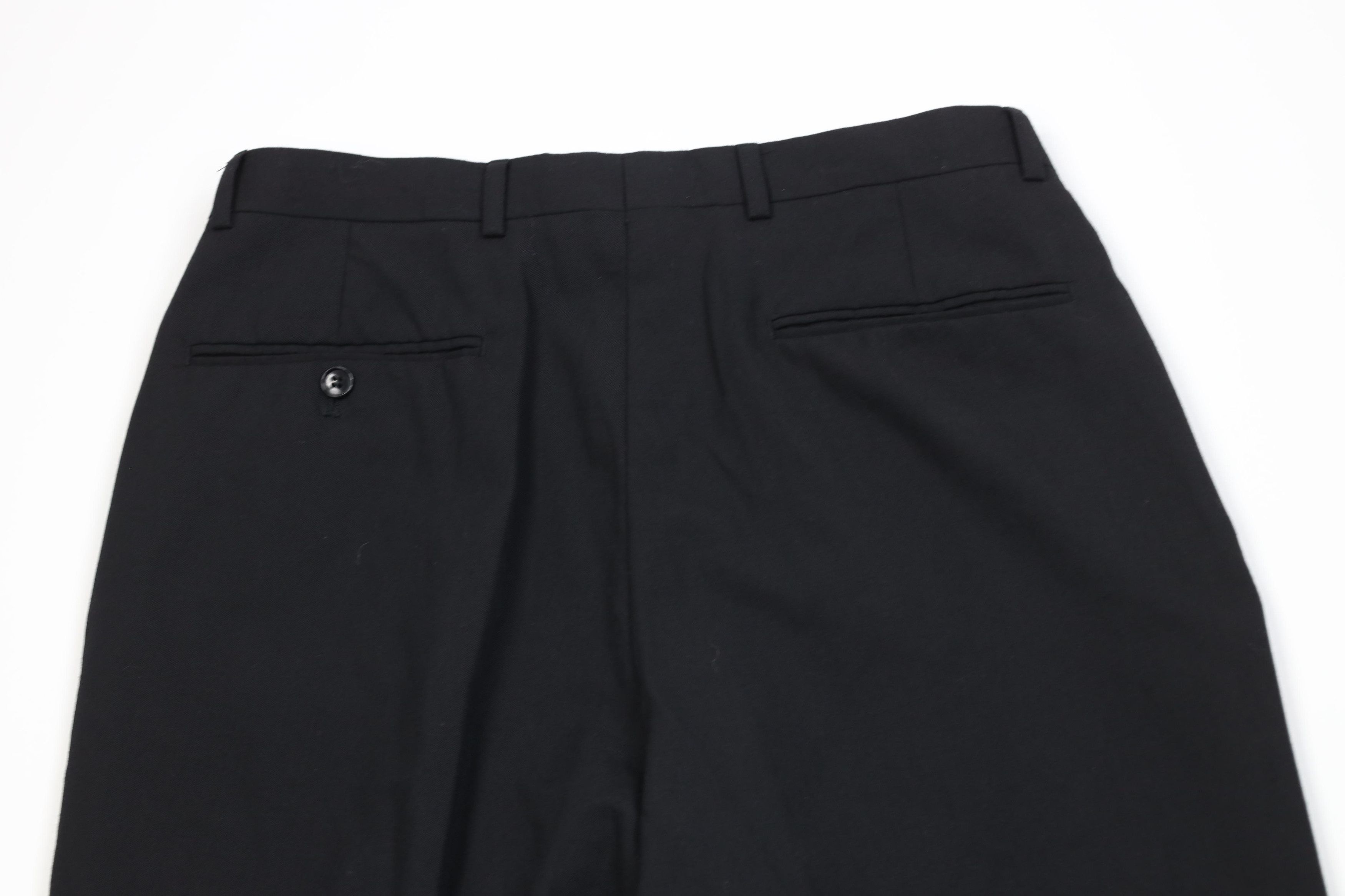 Vintage Vintage 90s Streetwear Wide Leg Chino Pants Trousers Black Size US 30 / EU 46 - 10 Thumbnail