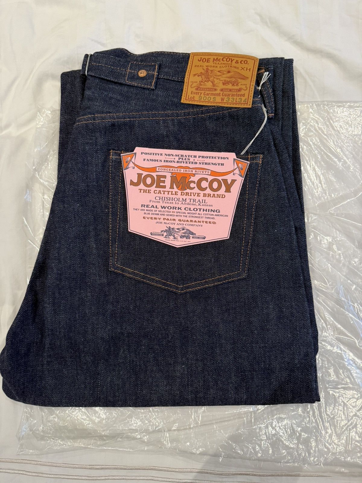 The Real McCoy's Real Mccoys Lot 900 Jeans Sz 33 Raw Size US 33 - 1 Thumbnail