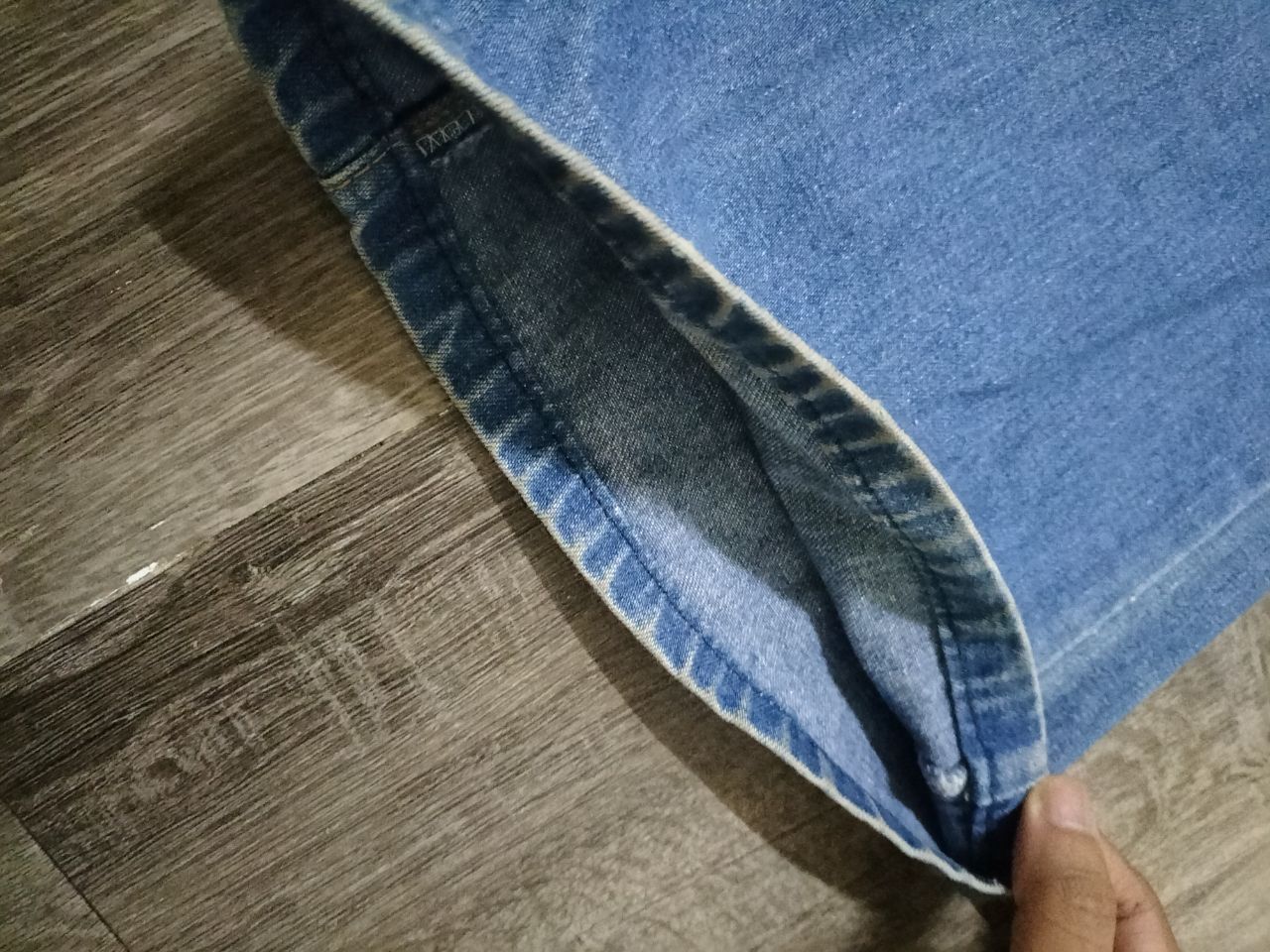If Six Was Nine y2k flared washed jeans japanese brand denim style Size US 31 - 7 Thumbnail