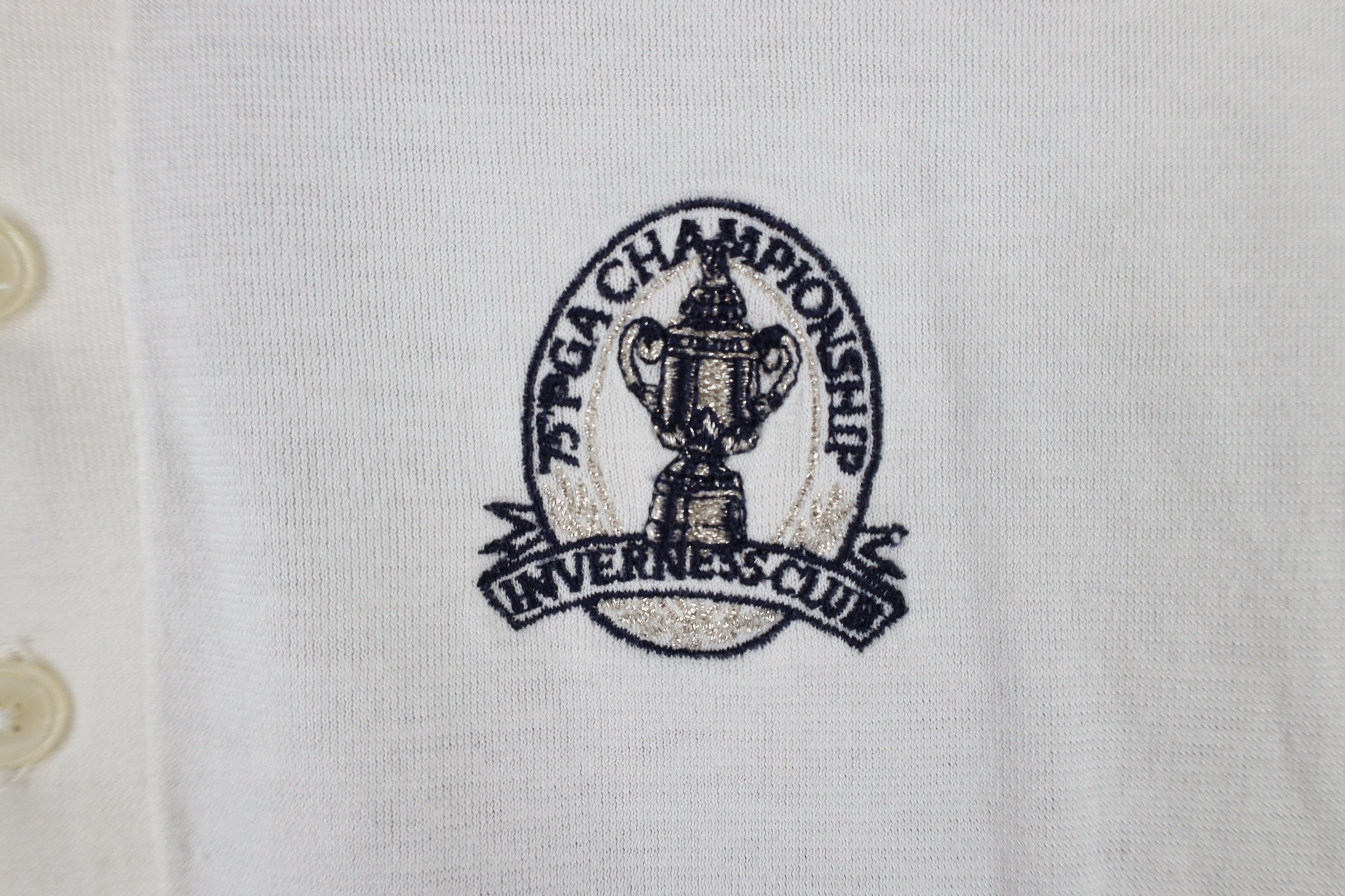 Izod × Vintage Vintage 90s Izod Championship Inverness Club Golf Polo Shirt Size US M / EU 48-50 / 2 - 4 Thumbnail