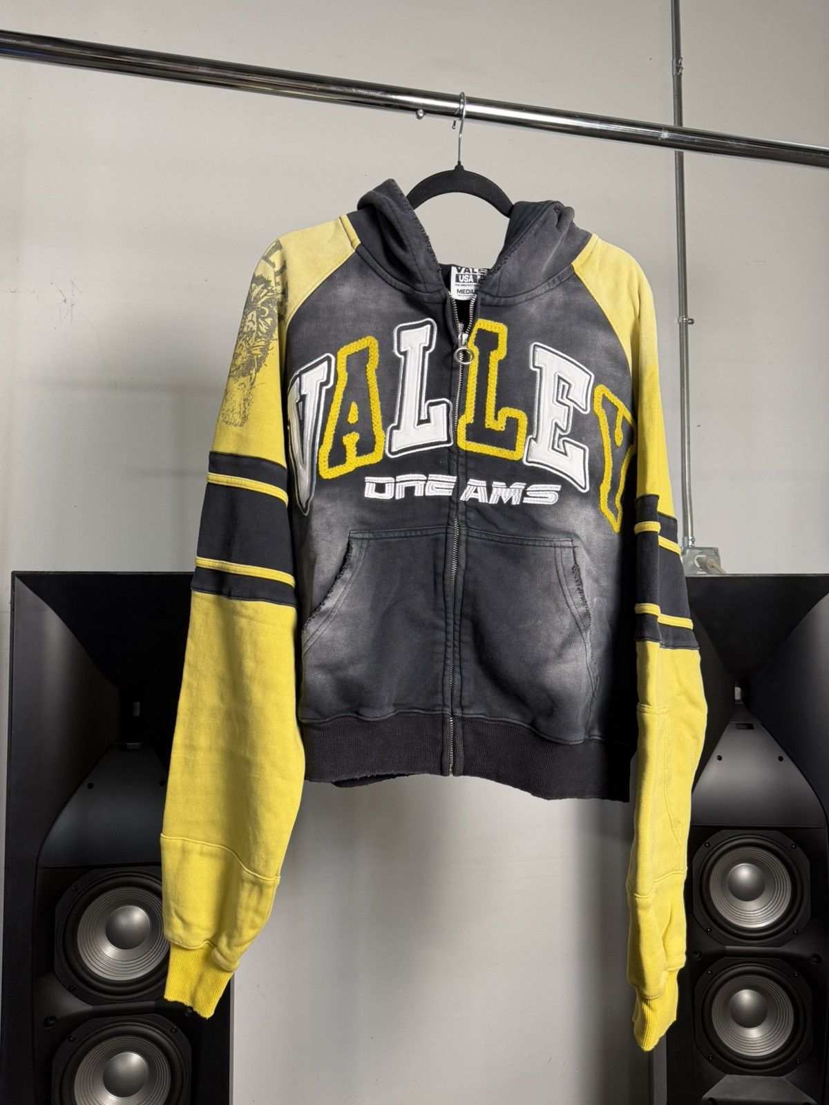 Vale Vale Forever Lethal Zip Up 'Black/Yellow' Size US M / EU 48-50 / 2 - 1 Thumbnail