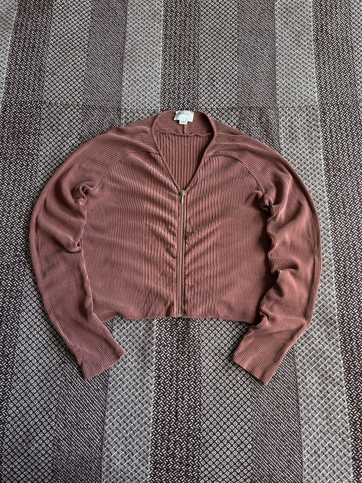 Transit × Vintage Transit Par-Such Italy Striped Sweater Avantgarde Size 3 / L Size L / US 10 / IT 46 - 1 Thumbnail