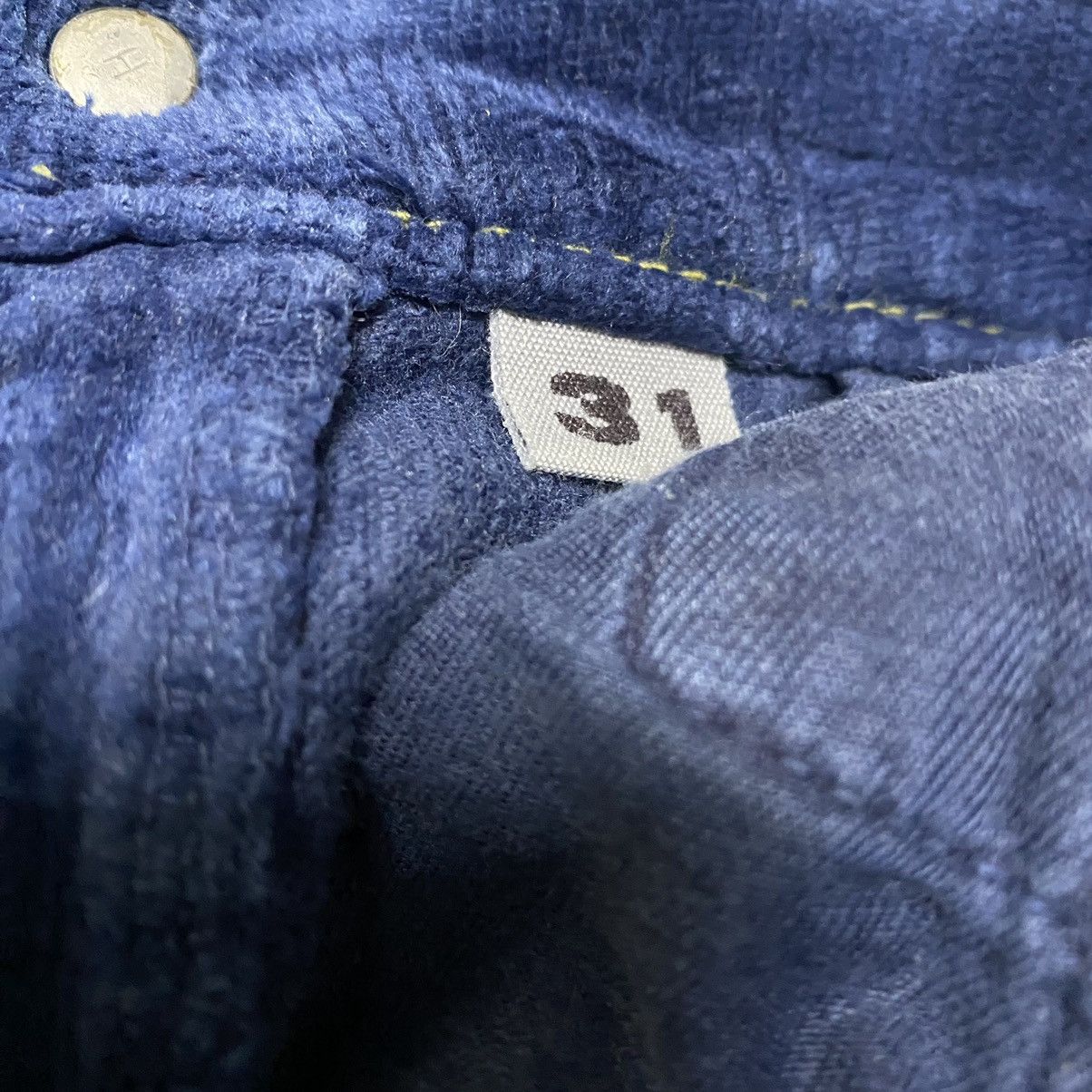 Blue Blue Japan Vintage OKURA Corduroy Pants Size US 31 - 20 Thumbnail
