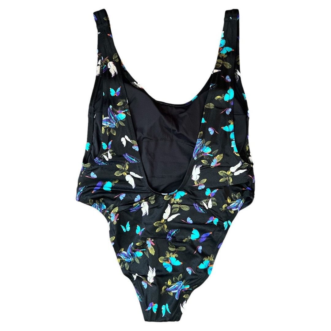 Victoria's Secret VICTORIA'S SECRET SWIM Shine Strap Plunge One-Piece, L Size ONE SIZE - 3 Thumbnail