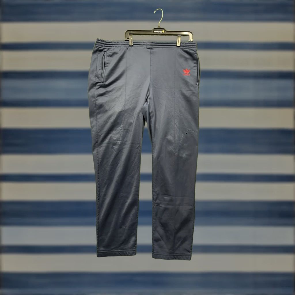 Adidas Nike? adidas-focused item: Adidas Vintage 80s Sweatpants Mens Large Blue Trefoil Logo Pleated Joggers Regular Size US 33 - 1 Thumbnail