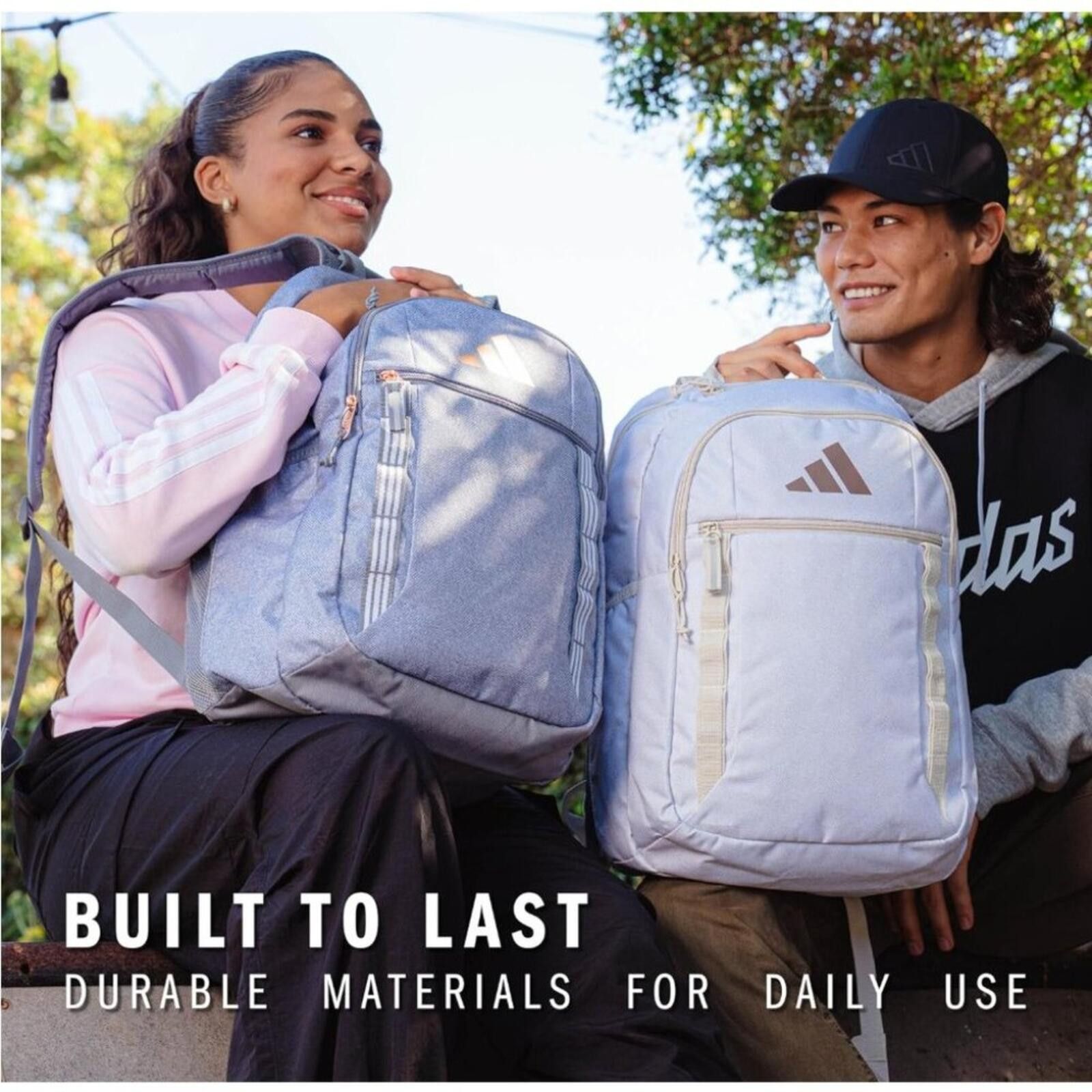 Adidas Adidas Excel 7 Backpack Black/White 3 Stripe for 16" Laptop Size ONE SIZE - 7 Thumbnail
