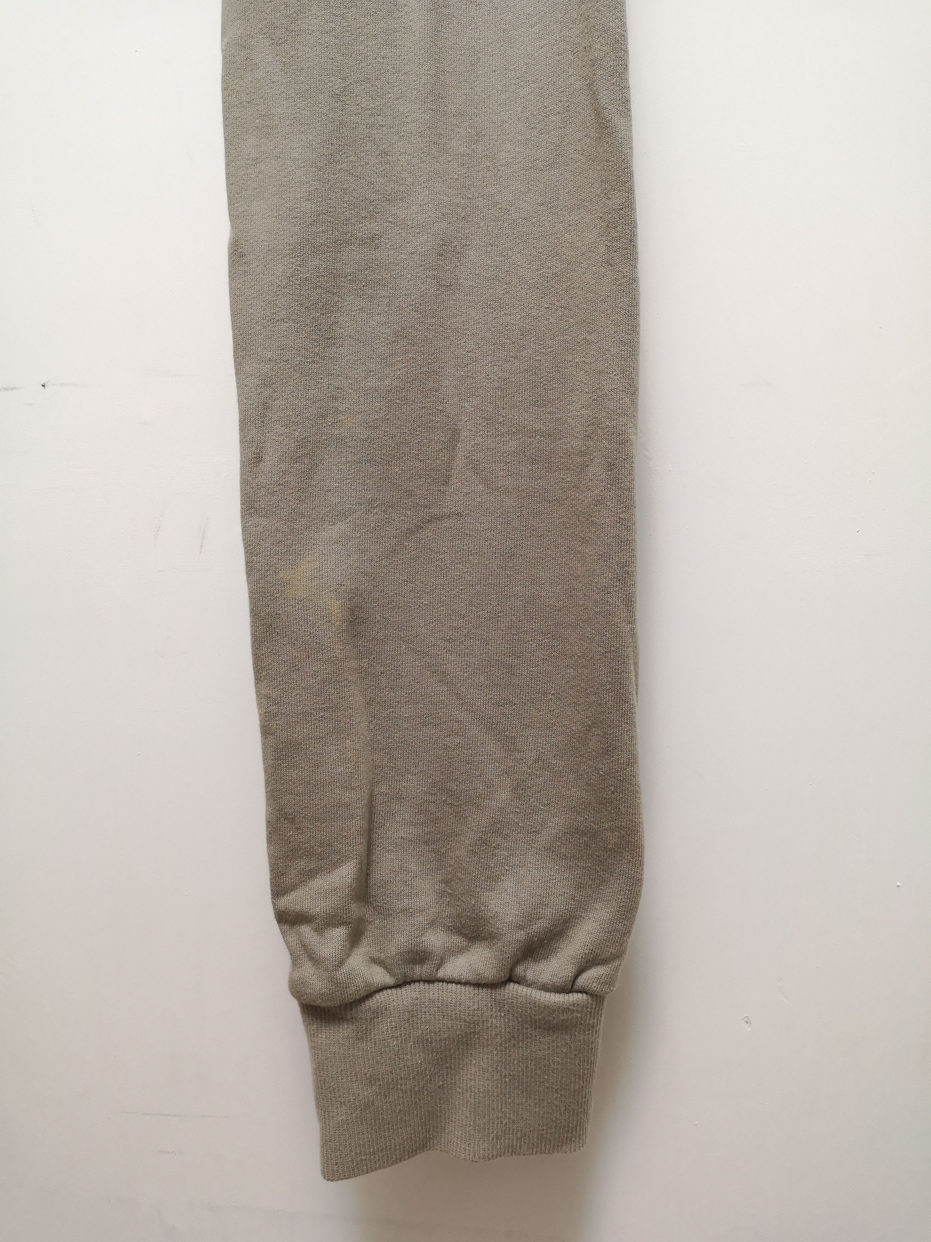 Attachment × Japanese Brand Dusty Sand Cotton Loop Back Swestshirt Hooded Sleeves Scarf Size ONE SIZE - 10 Thumbnail
