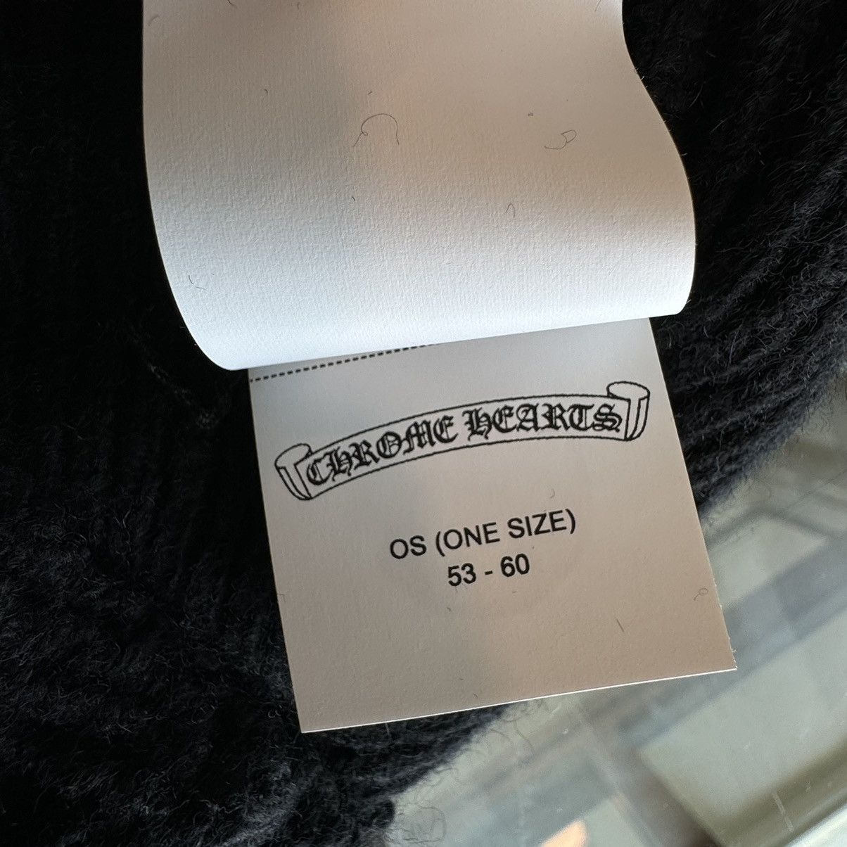 Chrome Hearts Chrome Hearts BIG DADDY Cashmere Beanie Size ONE SIZE - 4 Thumbnail