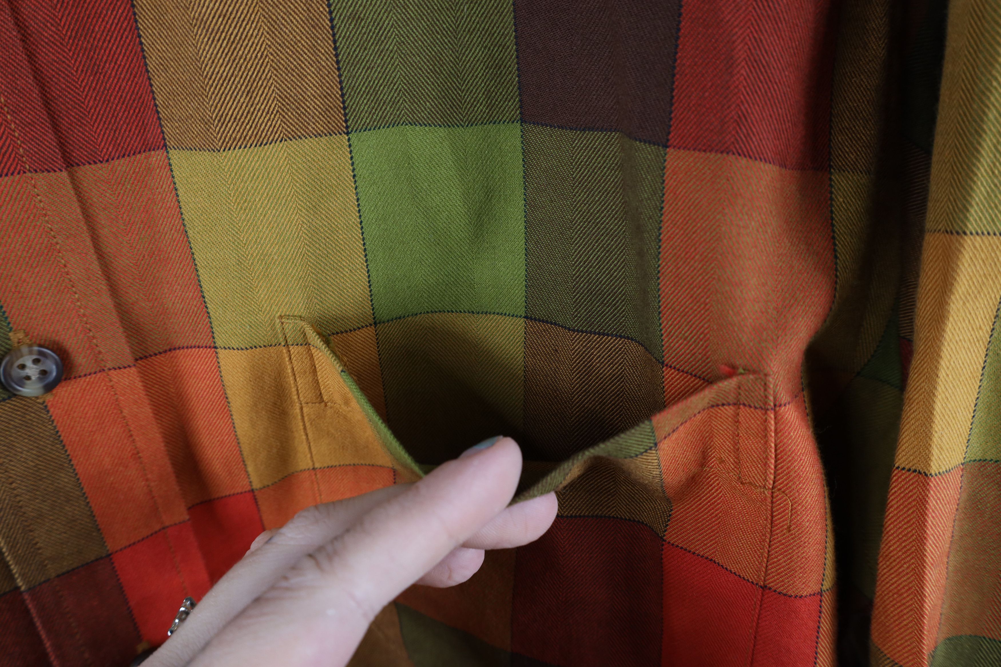 Orvis × Vintage Vintage Orvis Rainbow Madras Plaid Button Down Shirt Size US L / EU 52-54 / 3 - 4 Thumbnail