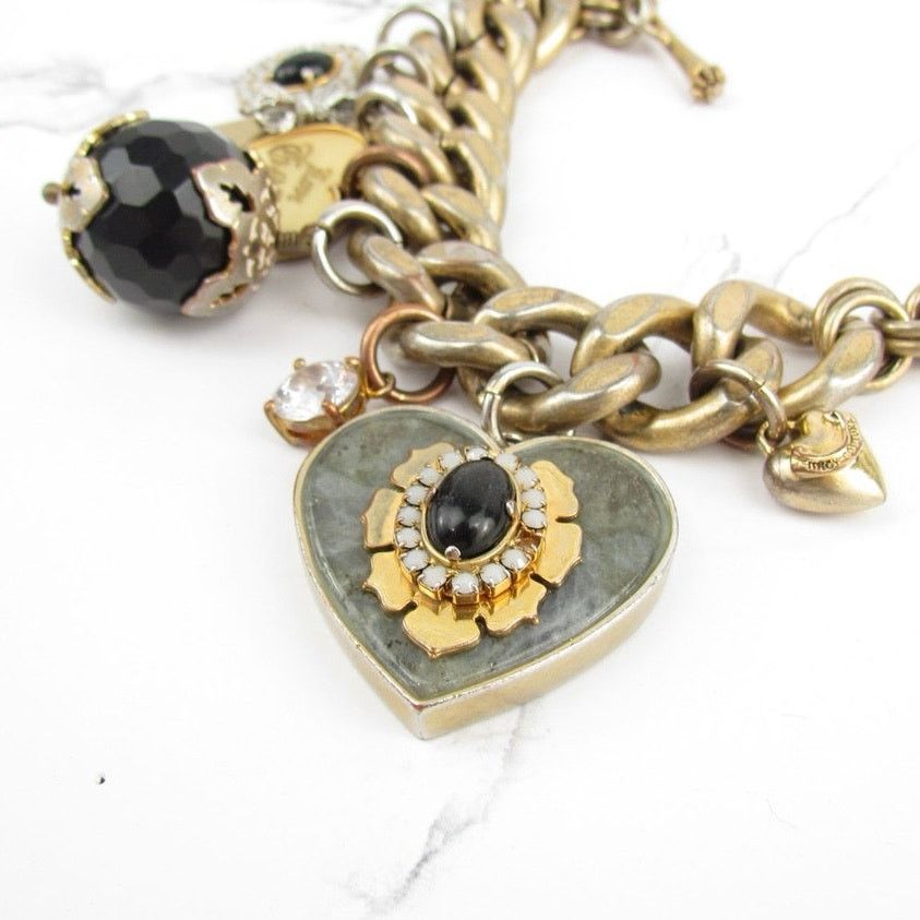 Juicy Couture Juicy Couture Rare Multi Charm Bracelet Size ONE SIZE - 4 Thumbnail