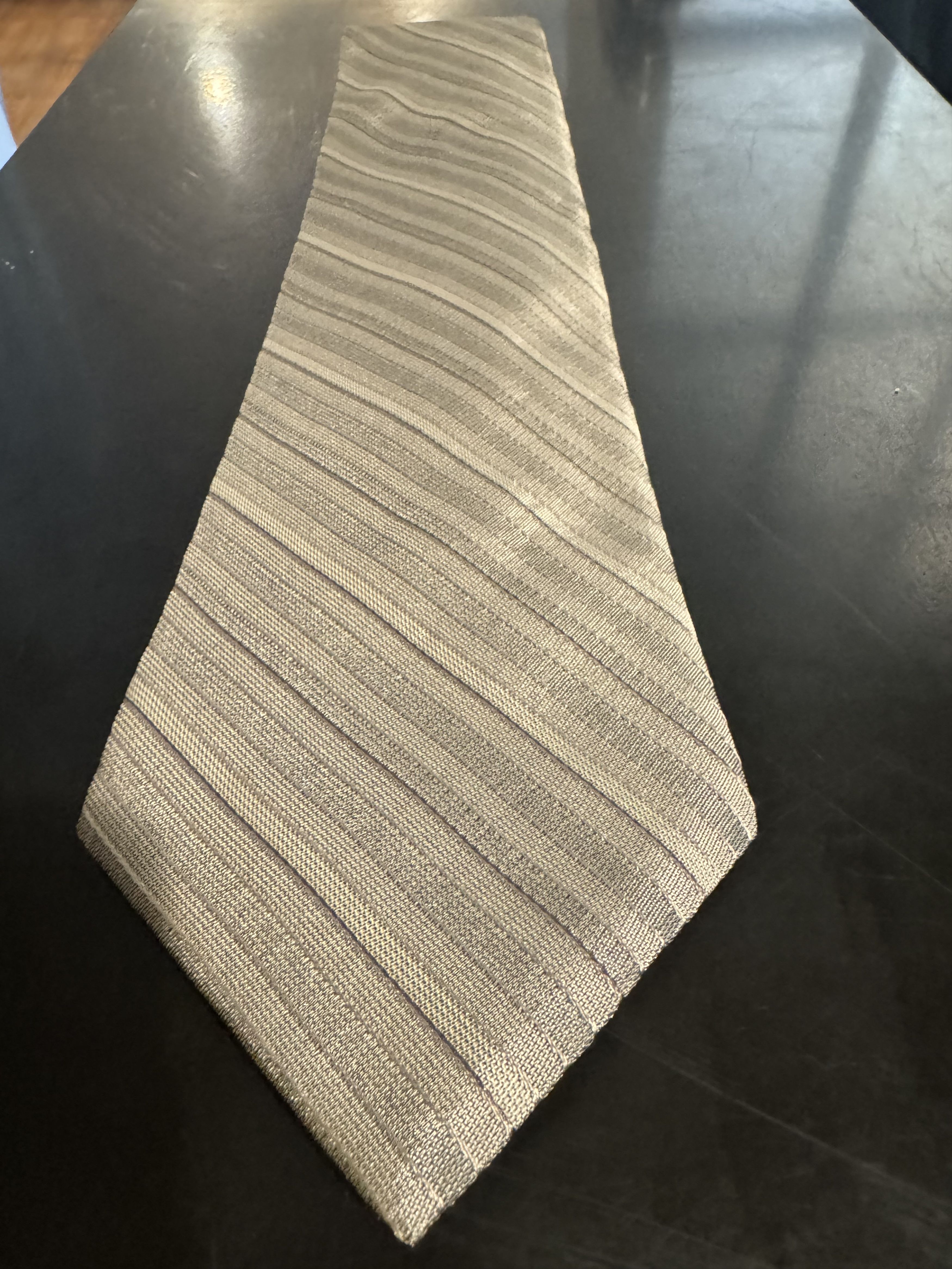 Donna Karan Donna Karen Silk Tie Size ONE SIZE - 2 Thumbnail