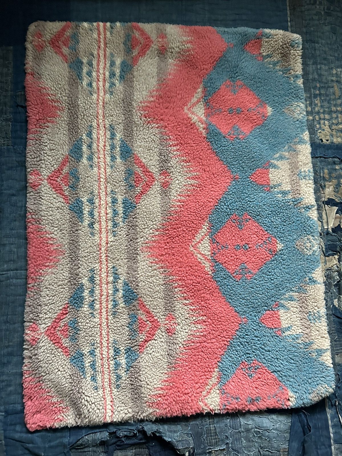 Kapital × Kapital Kountry kapital rug (origami poncho) Size ONE SIZE - 1 Thumbnail
