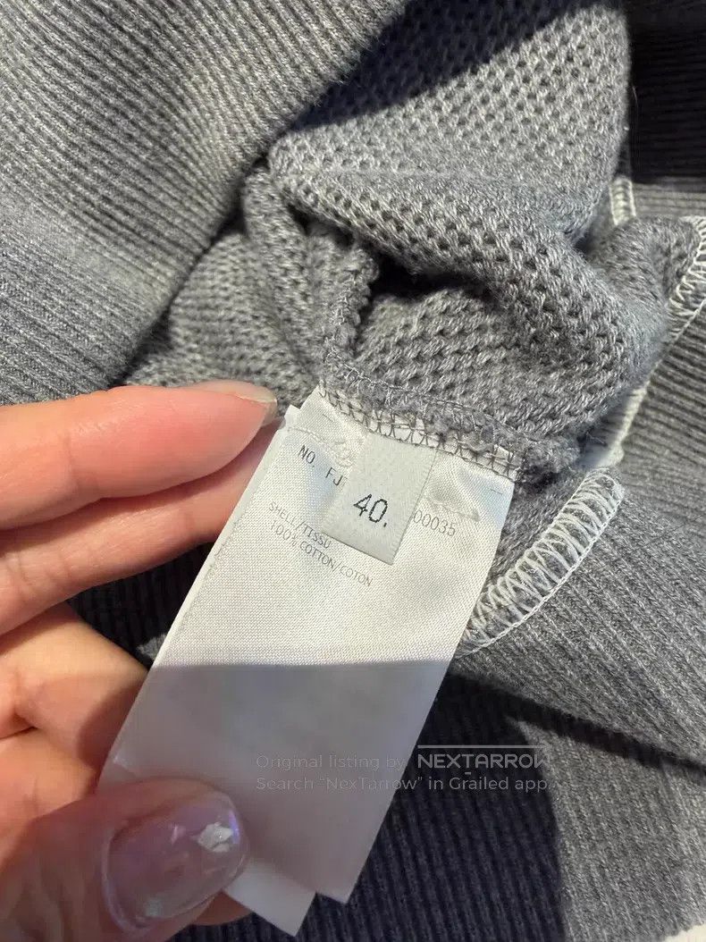 Thom Browne Thom Browne Gray long-sleeve Size US XXS / EU 40 - 4 Thumbnail