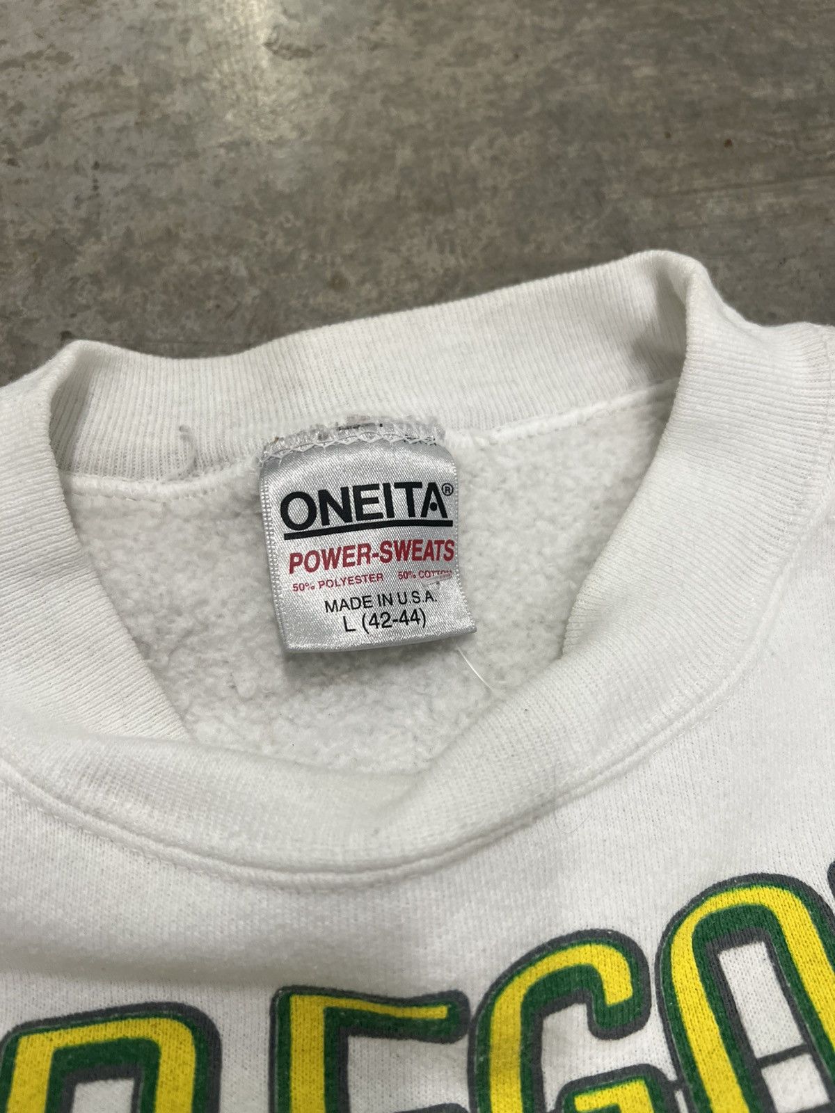 Vintage 90s Oregon Ducks Rose Bowl crewneck Size US L / EU 52-54 / 3 - 3 Thumbnail