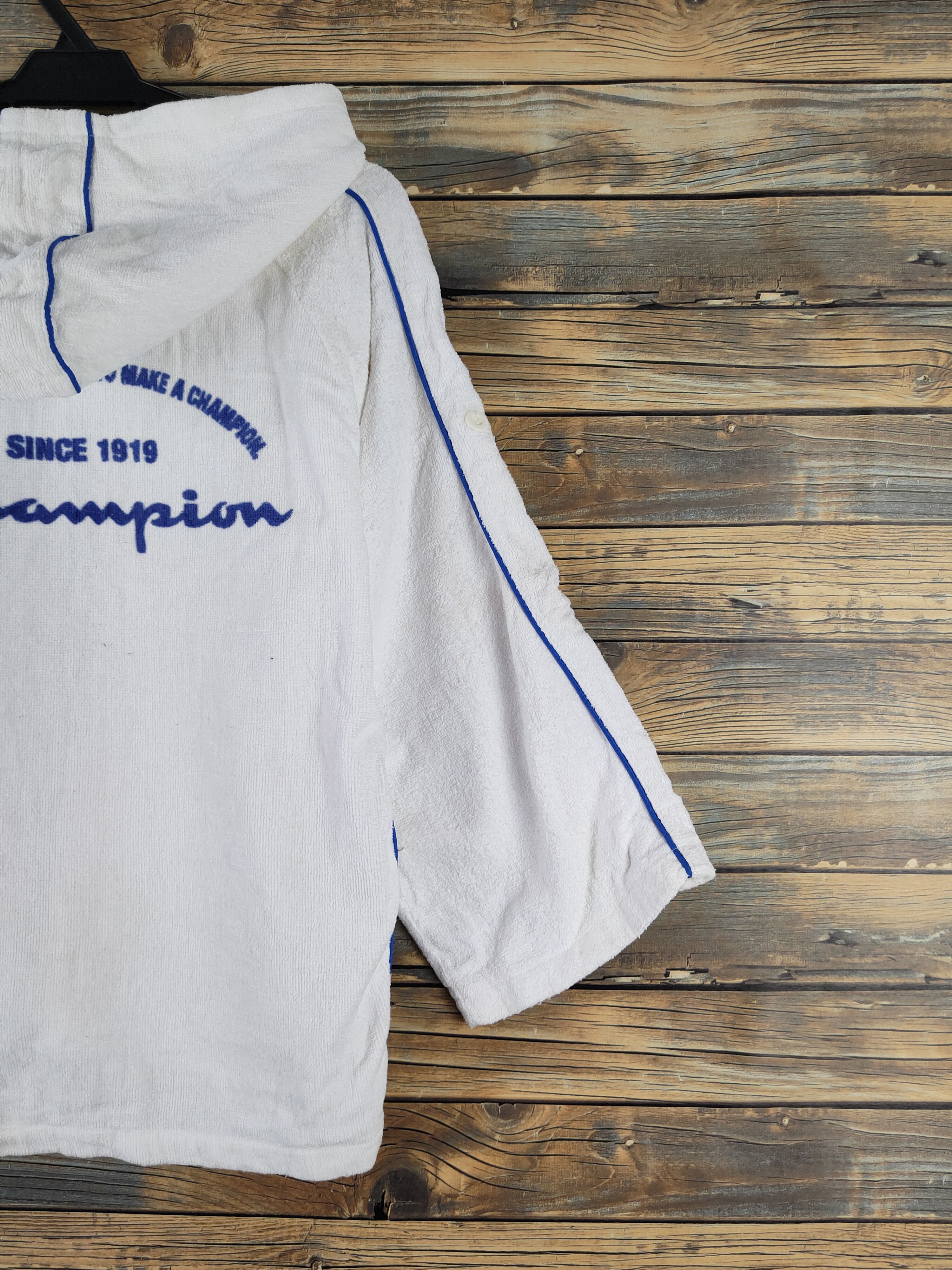 Champion × Vintage DL Champion White Hoodie Knitwear Sweaters #878 Size US M / EU 48-50 / 2 - 11 Thumbnail