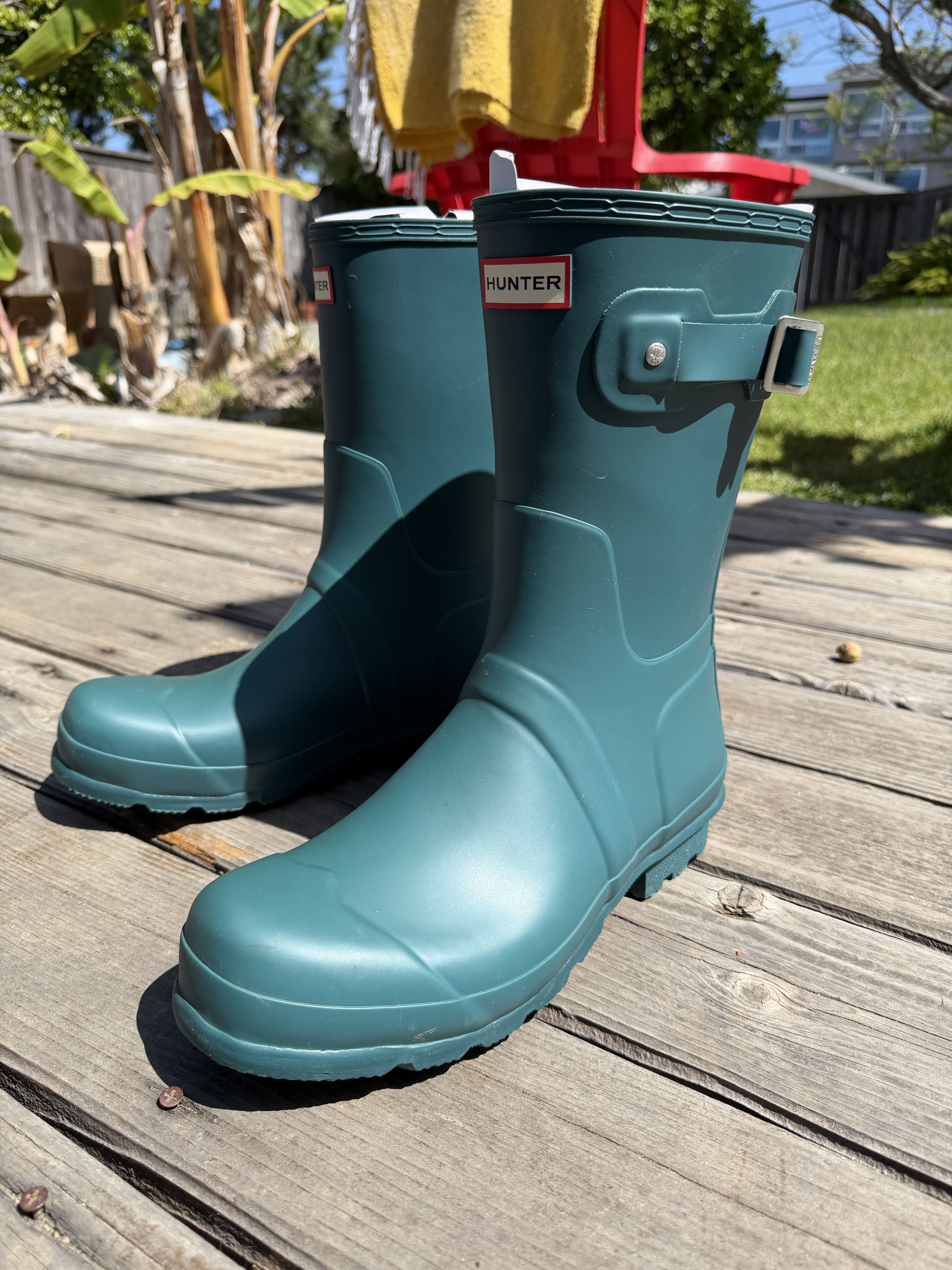 Hunter Hunter Wellies Rain Boots Mens Short Size 12 Limited Edition Size US 12 / EU 45 - 8 Thumbnail