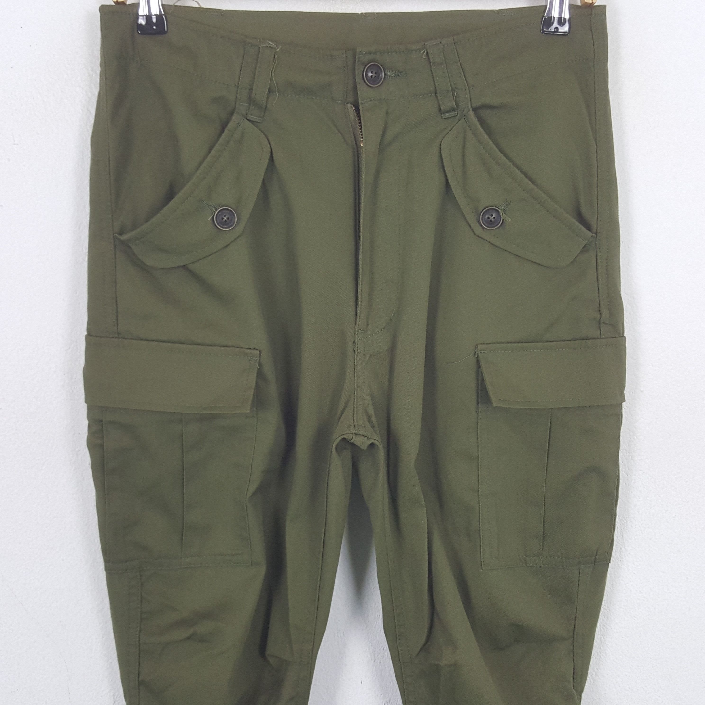 Japanese Brand Vintage Glamb Cargo Slim Fit Japanese Pants Size US 31 - 2 Thumbnail