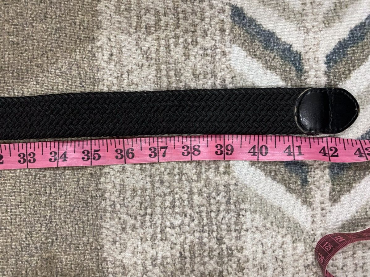 Hanes Hanes Black Canvas Buckle Belt Size ONE SIZE - 12 Thumbnail