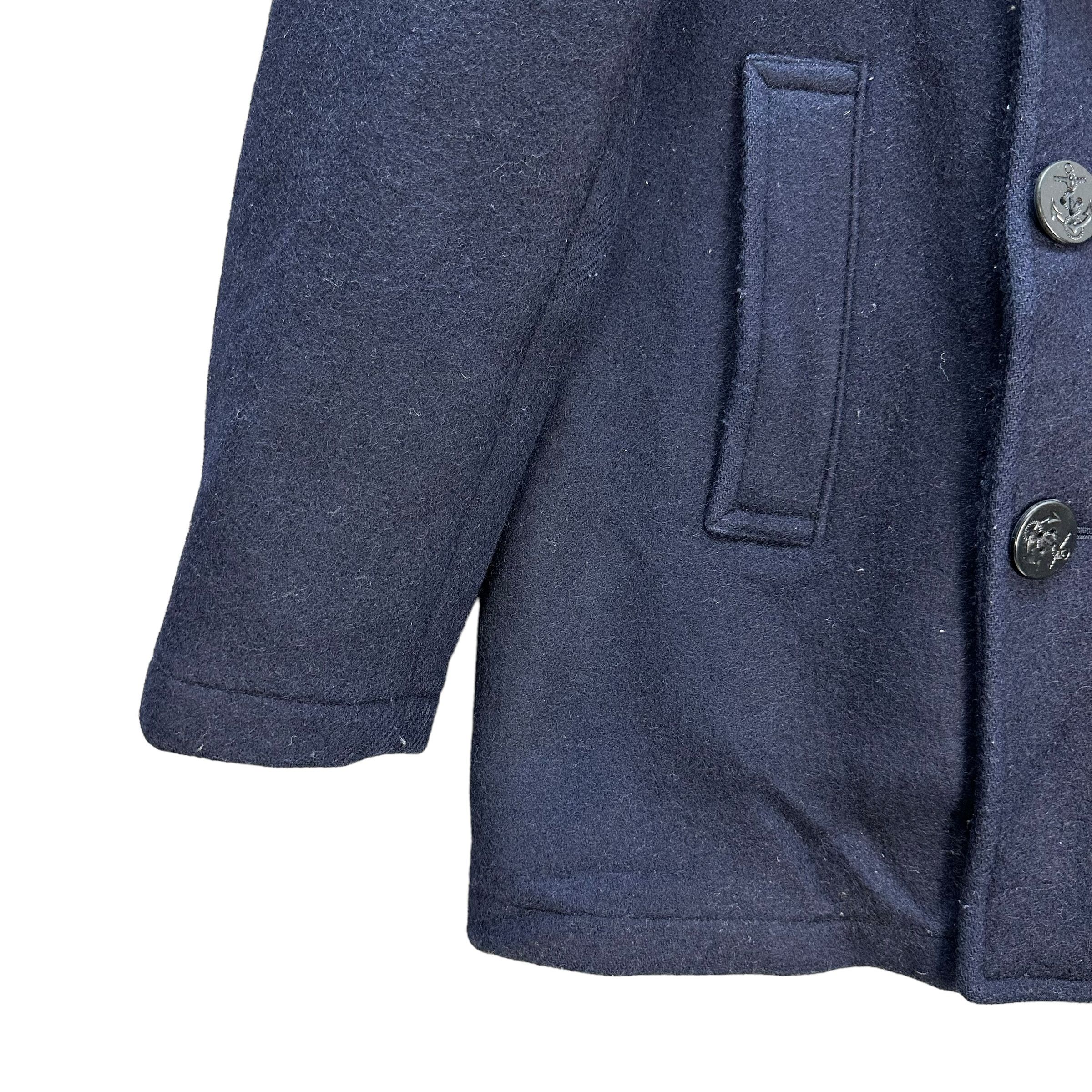 Hudson HUDSON'S MEN'S Double Breasted Wool Coat #A25-0559 Size US S / EU 44-46 / 1 - 4 Thumbnail