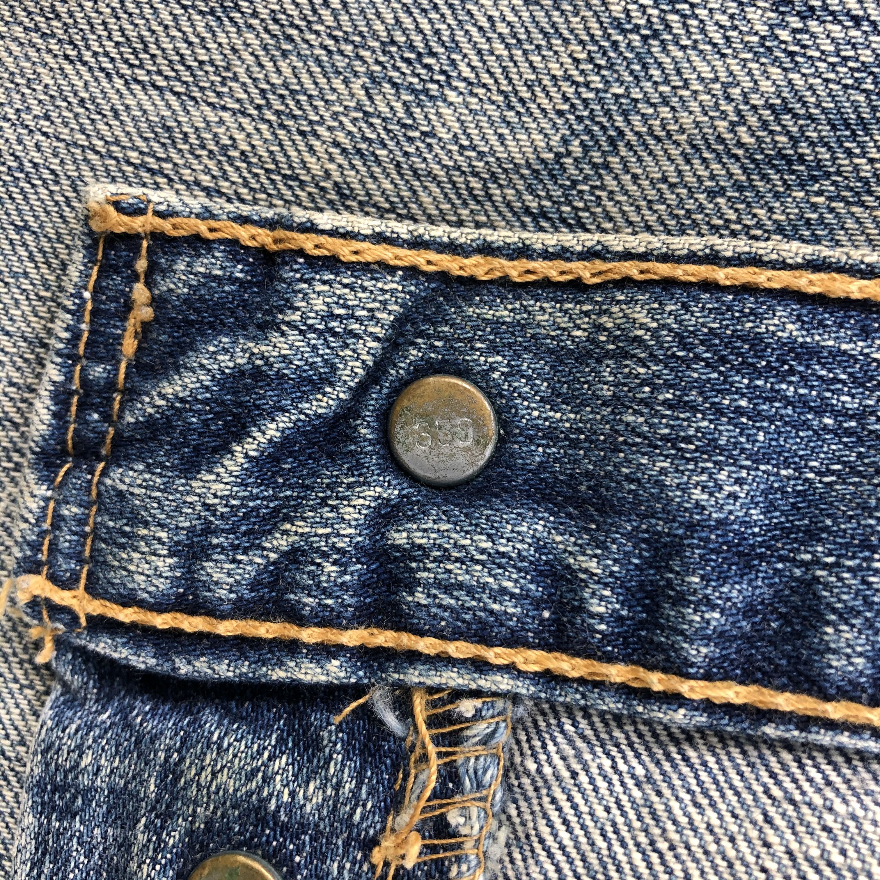 Levi's Vintage 90s Rusty Levis 501 Jeans-JM1579 Size US 34 / EU 50 - 9 Thumbnail