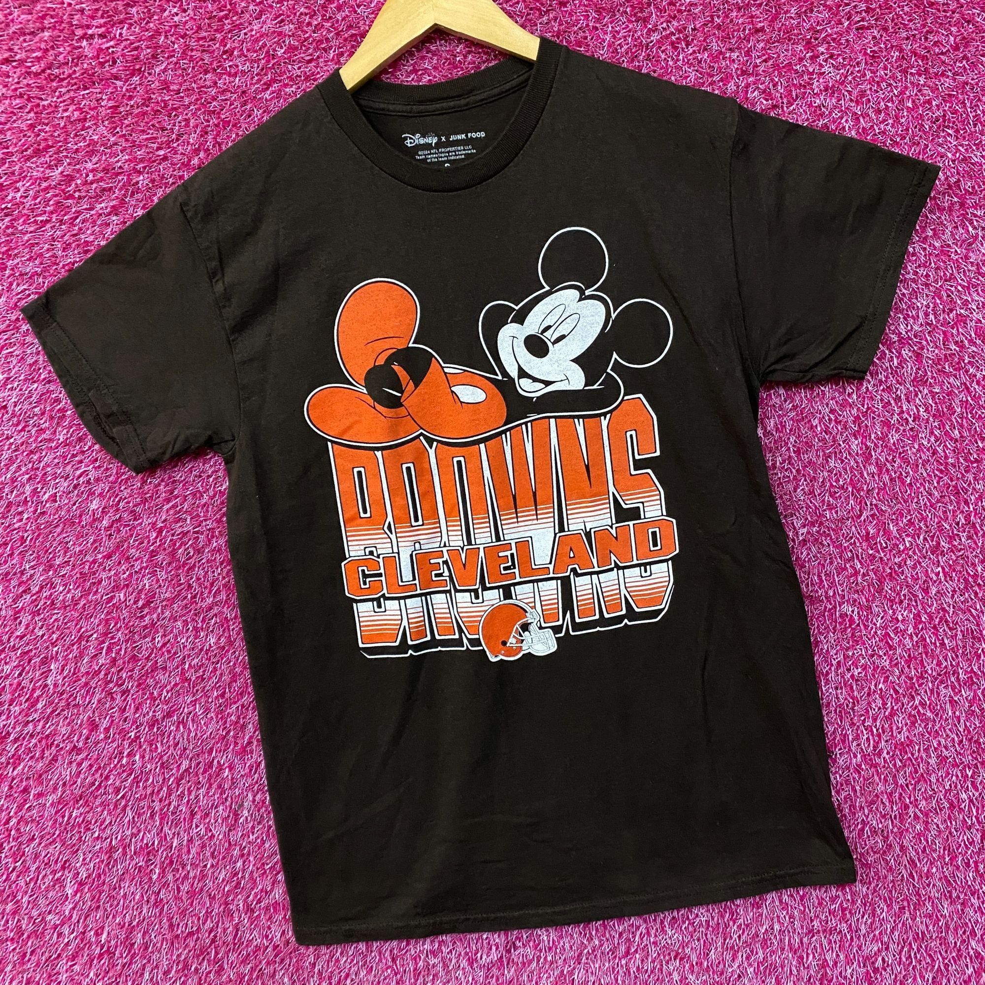 Disney Junk Food x NFL Disney Mickey Mouse Kick Back Browns Clevela Size US S / EU 44-46 / 1 - 3 Thumbnail