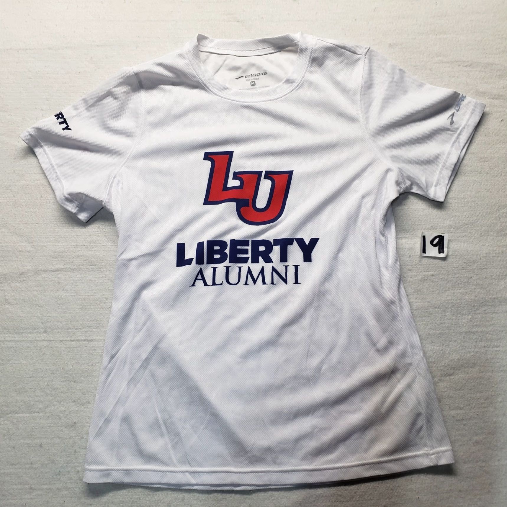 Champion Champion LU Liberty University Alumni T-Shirt Adult Men's Medium White Beach Surf Size US M / EU 48-50 / 2 - 2 Thumbnail