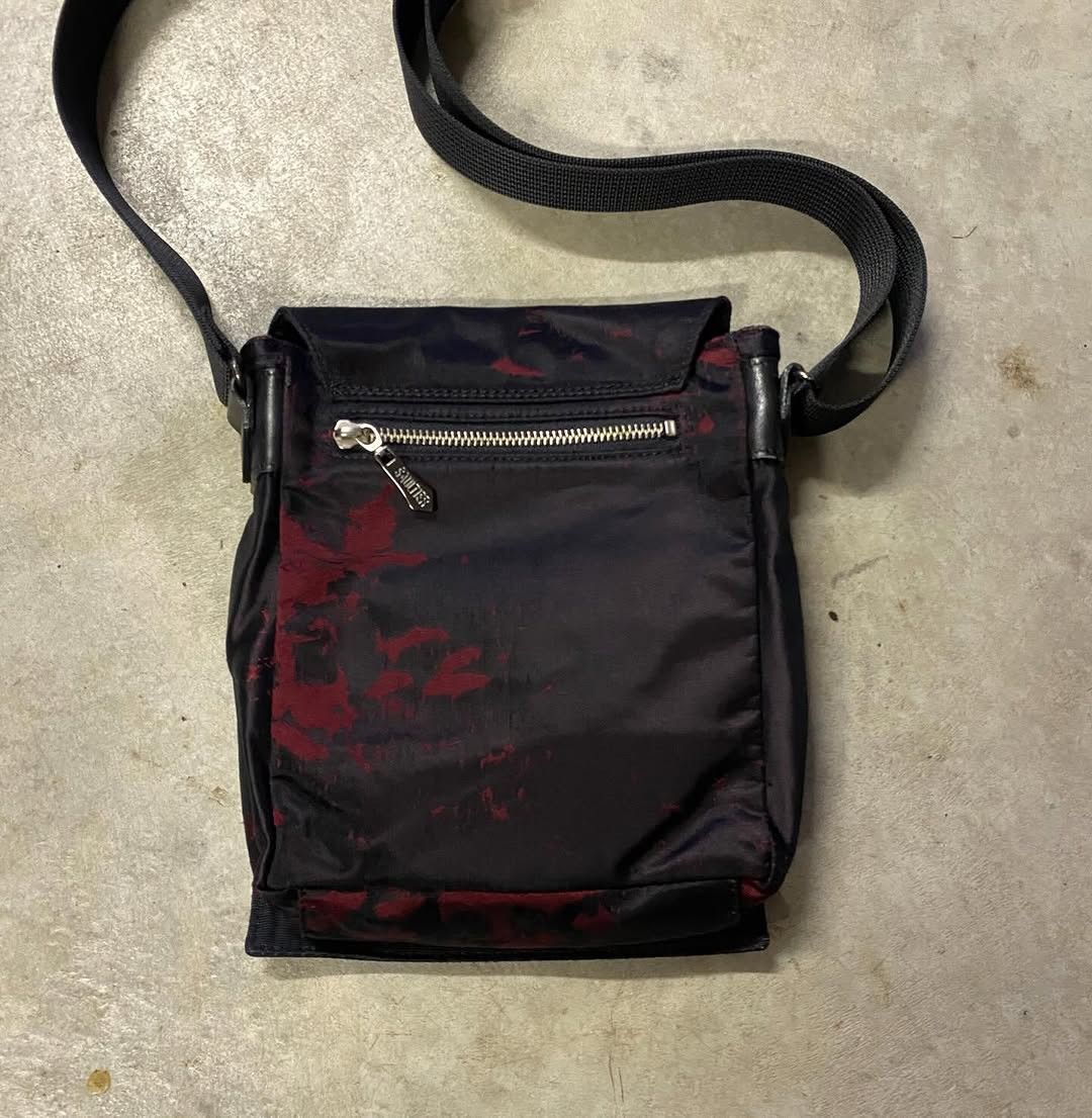Jean Paul Gaultier Jean Paul Gaultier AW98 “Blood Drip Messenger Bag” Size ONE SIZE - 6 Thumbnail