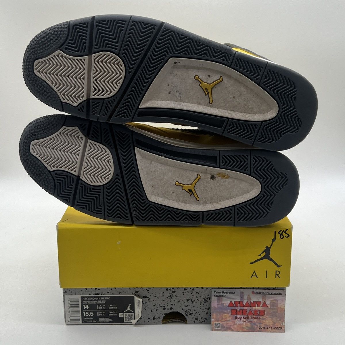 Jordan Brand Air Jordan 4 lightning Size US 14 / EU 47 - 8 Thumbnail