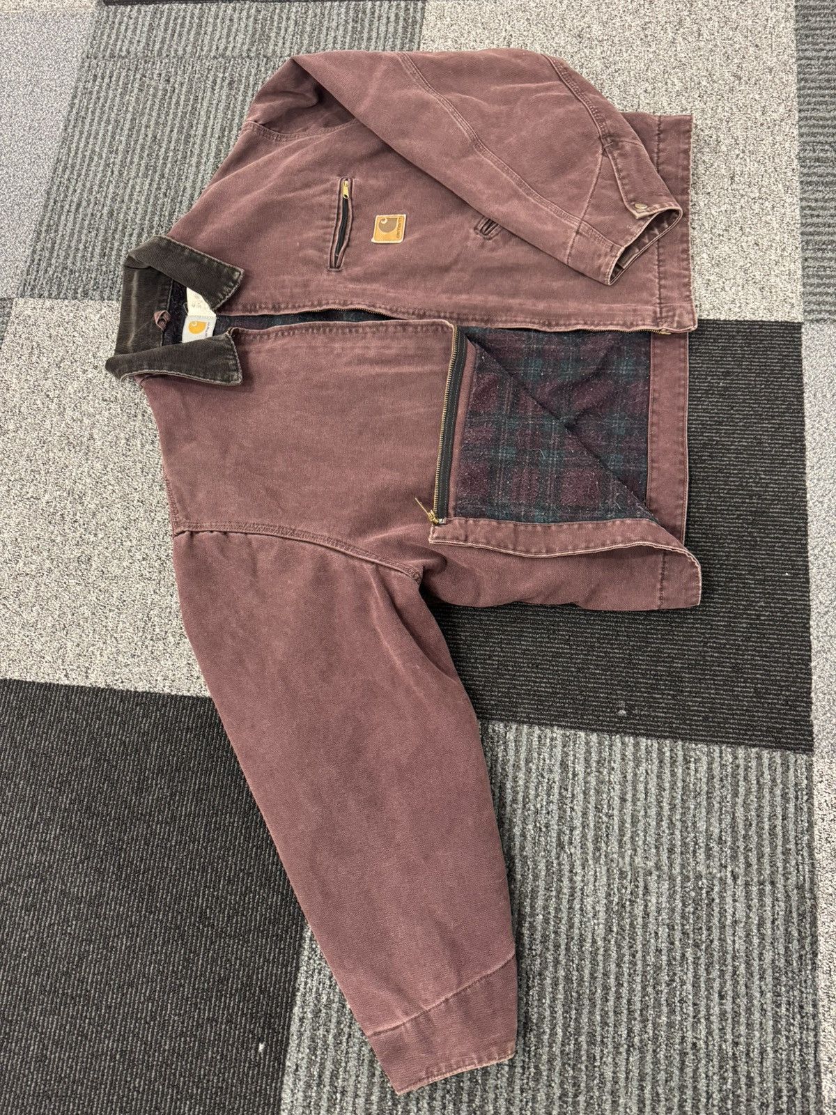 Carhartt Carhartt Detroit Jacket J43 BRG usa vintage og Size US XL / EU 56 / 4 - 4 Thumbnail