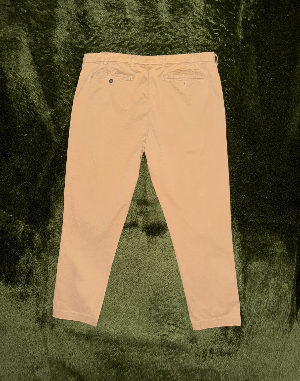 Brooks Brothers [38X32] Brooks Brothers Red Fleece Cotton Trousers Beige Size US 38 / EU 54 - 8 Thumbnail