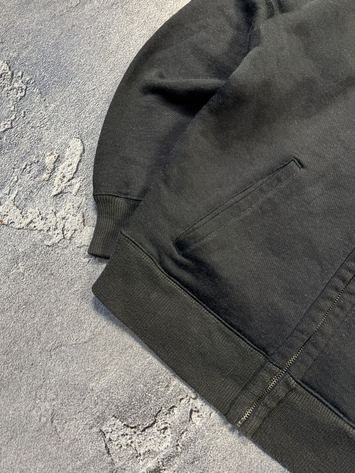 RRL Ralph Lauren RRL Ralph Lauren Double RL Zip-Up Bomber Jacket Faded Black Size US S / EU 44-46 / 1 - 2 Thumbnail