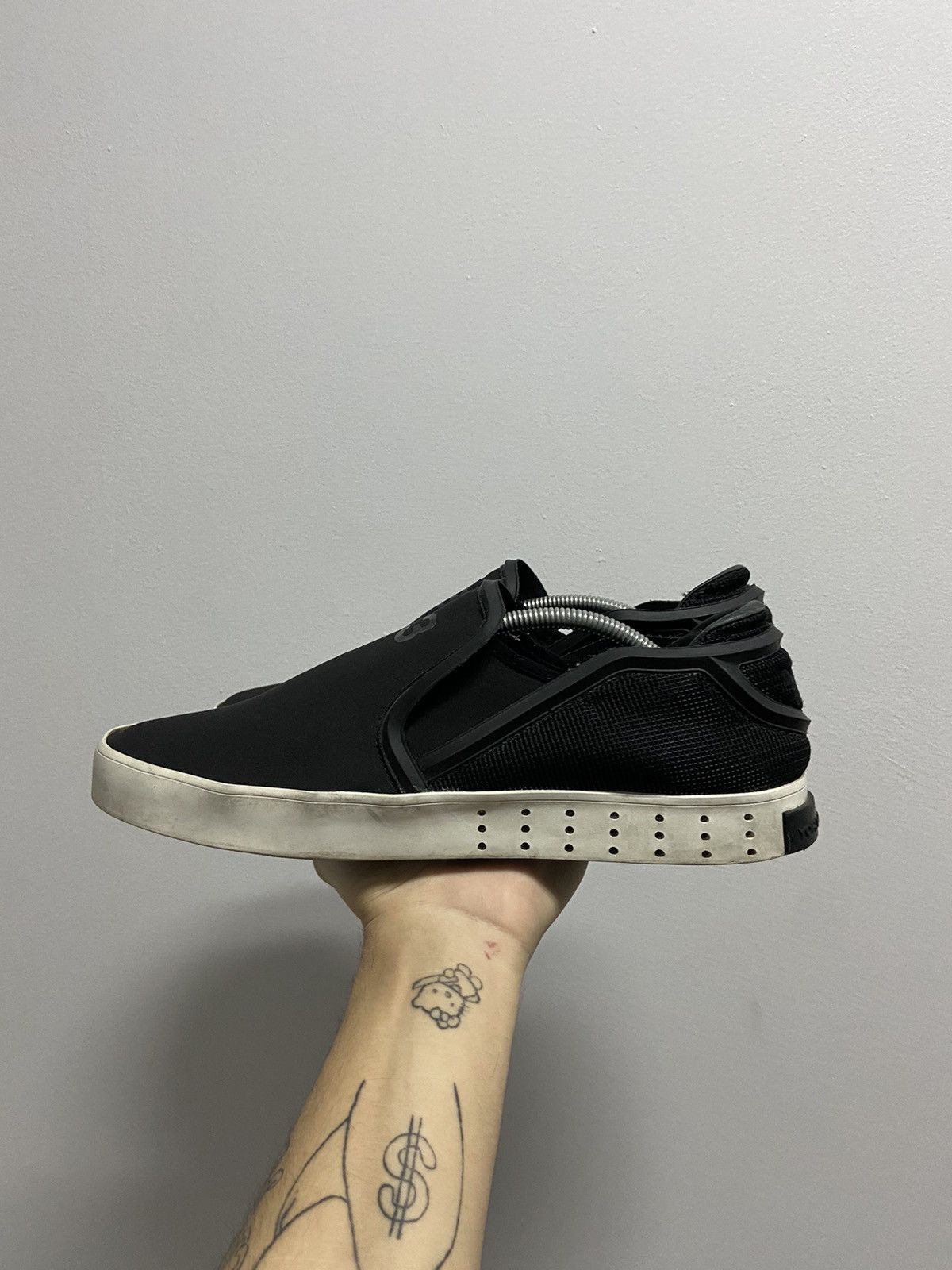 Vintage × Y-3 × Yohji Yamamoto Yohji Yamamoto slip on Y-3 Vintage Logo Size US 11 / EU 44 - 4 Thumbnail