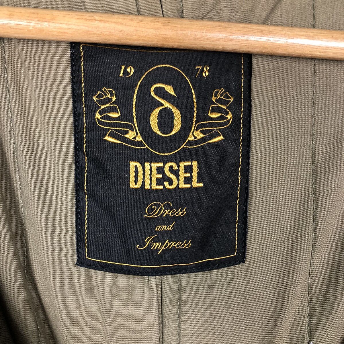 Diesel 🔥Vintage Biker Jacket Robed Diesel Mink Fur Hoodie Size US M / EU 48-50 / 2 - 19 Thumbnail