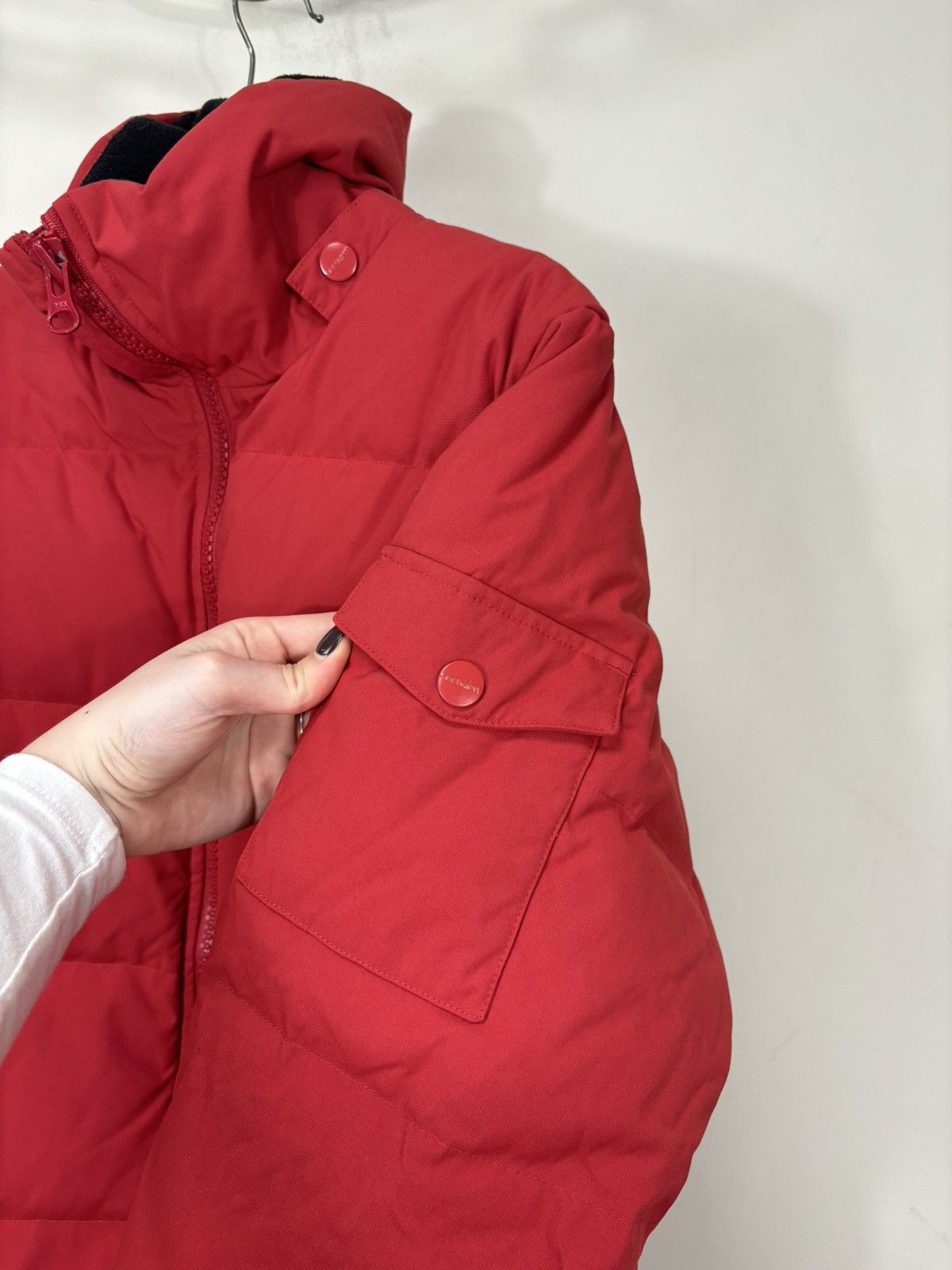 Carhartt Carhartt Alaska Men’s Red Hype Full Zip Down Puffer Jacket Size US S / EU 44-46 / 1 - 12 Thumbnail
