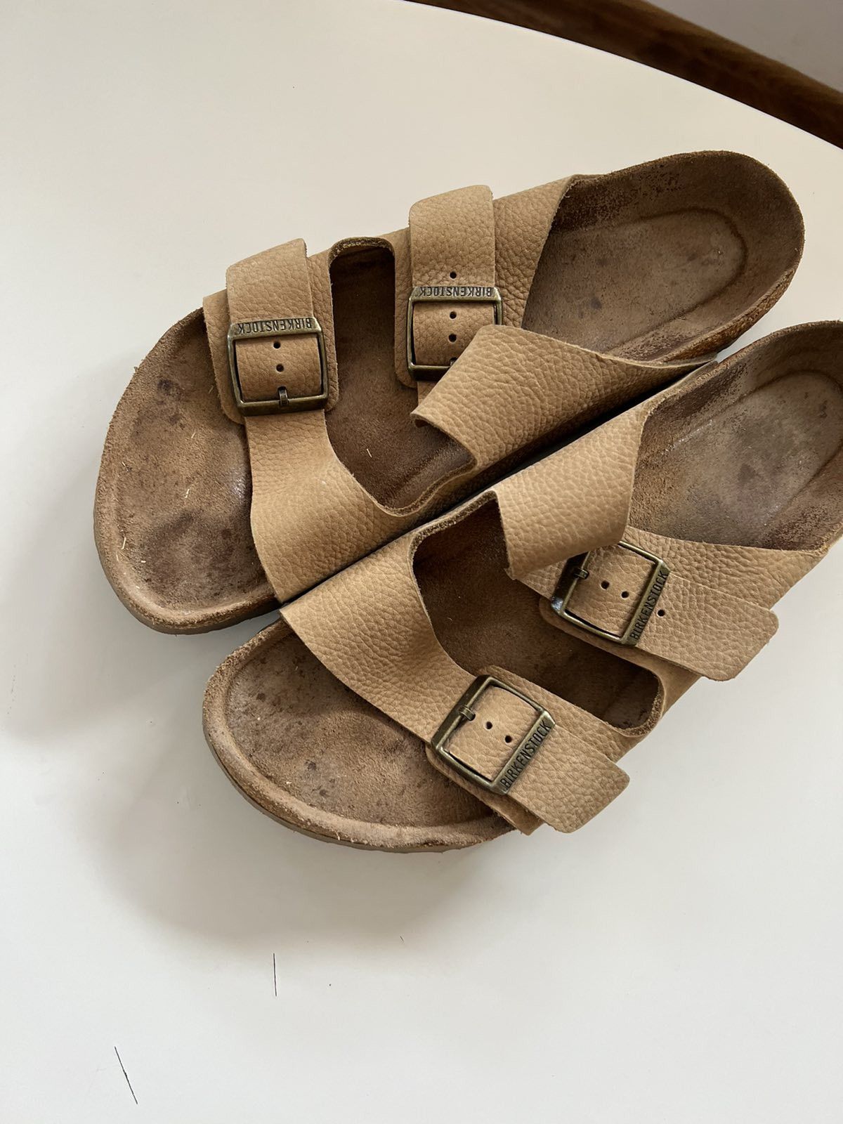 Birkenstock × Other Birkenstock Arizona Brown Suede Size 44 Size US 11 / EU 44 - 2 Thumbnail