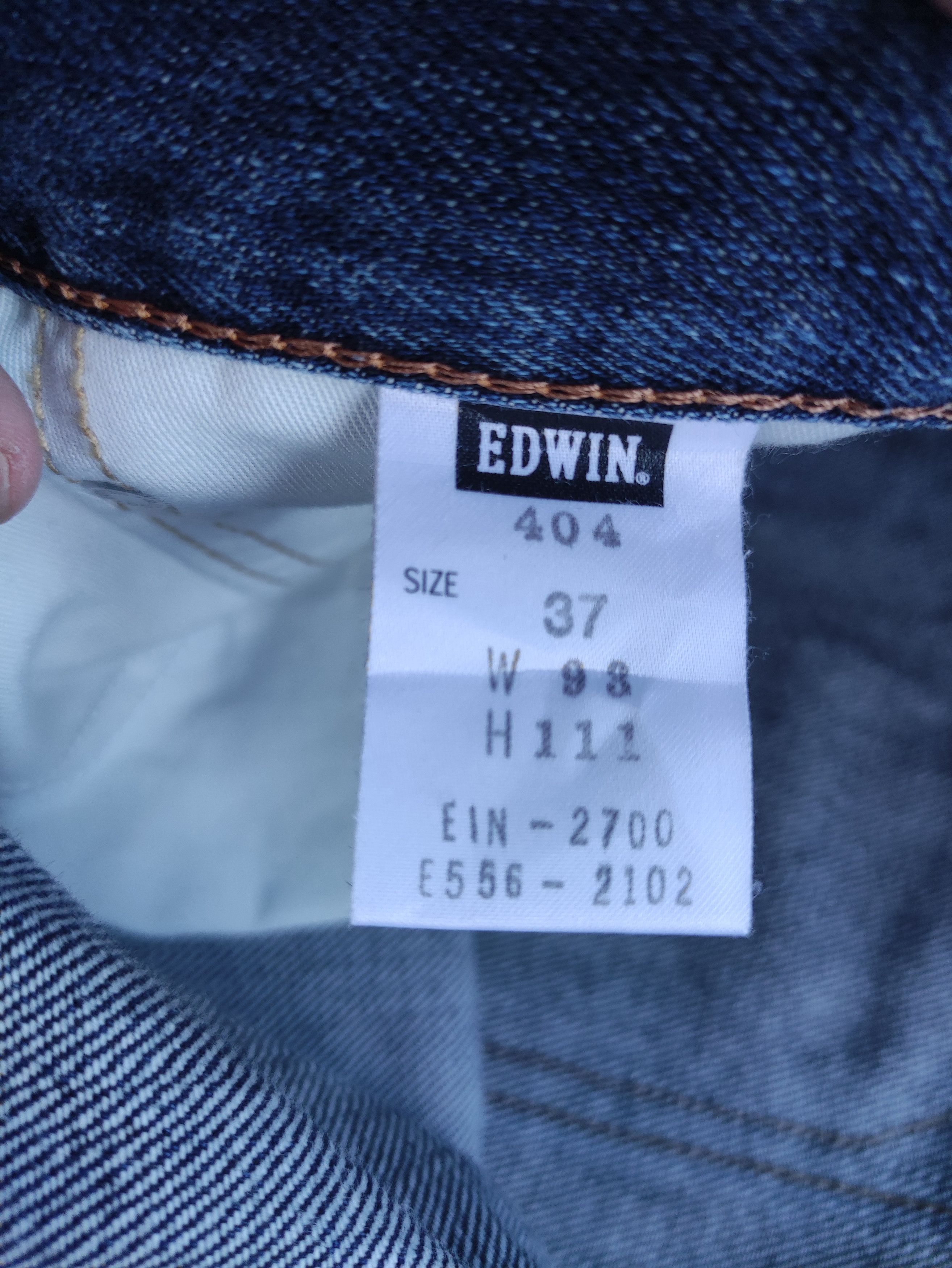 Edwin Vintage Edwin Japan Jean Distressed Faded Denim Pants Size US 39 - 7 Thumbnail