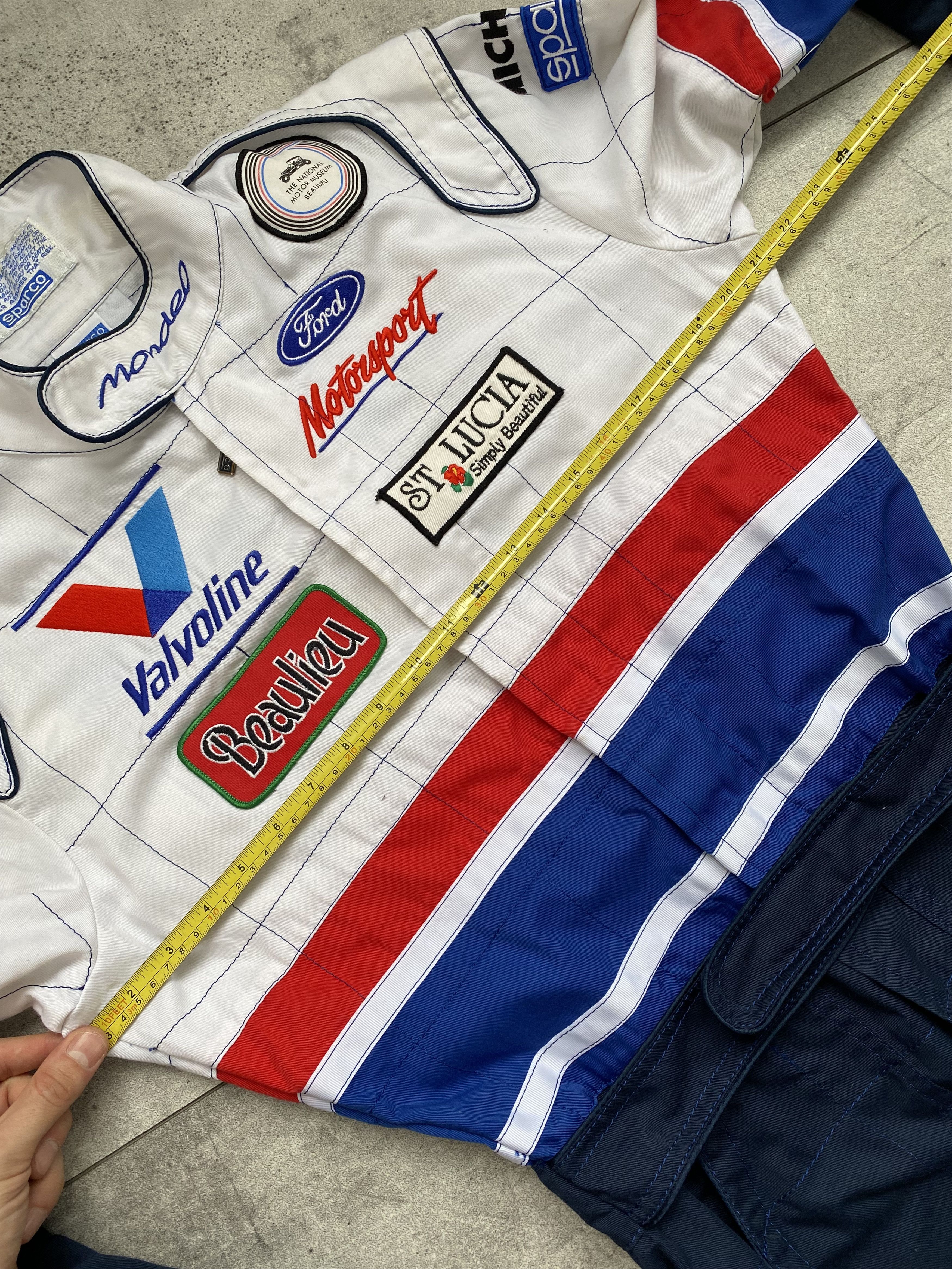 Ford × Formula 1 Vintage 90s SPARCO Valvoline Replica Ford Mondeo Suit Size US 30 / EU 46 - 16 Thumbnail