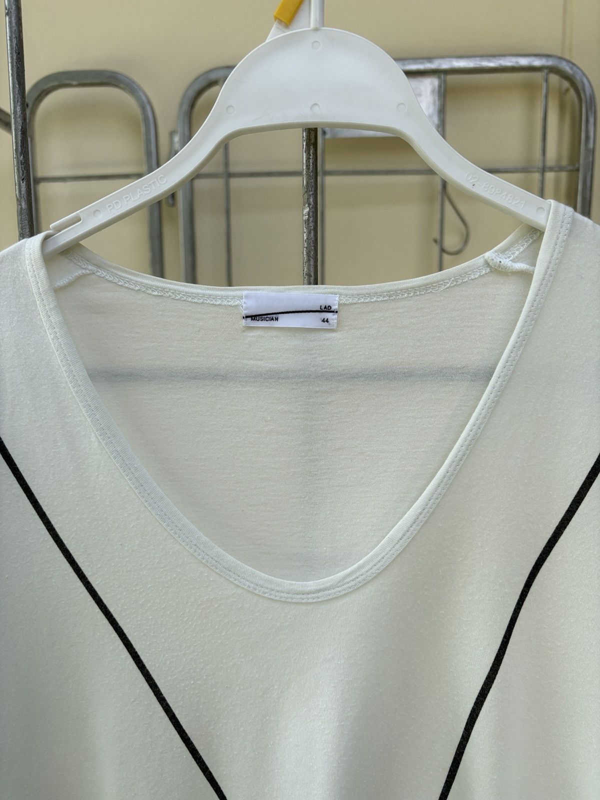 Lad Musician LAD MUSICIAN white tee Size US M / EU 48-50 / 2 - 2 Thumbnail