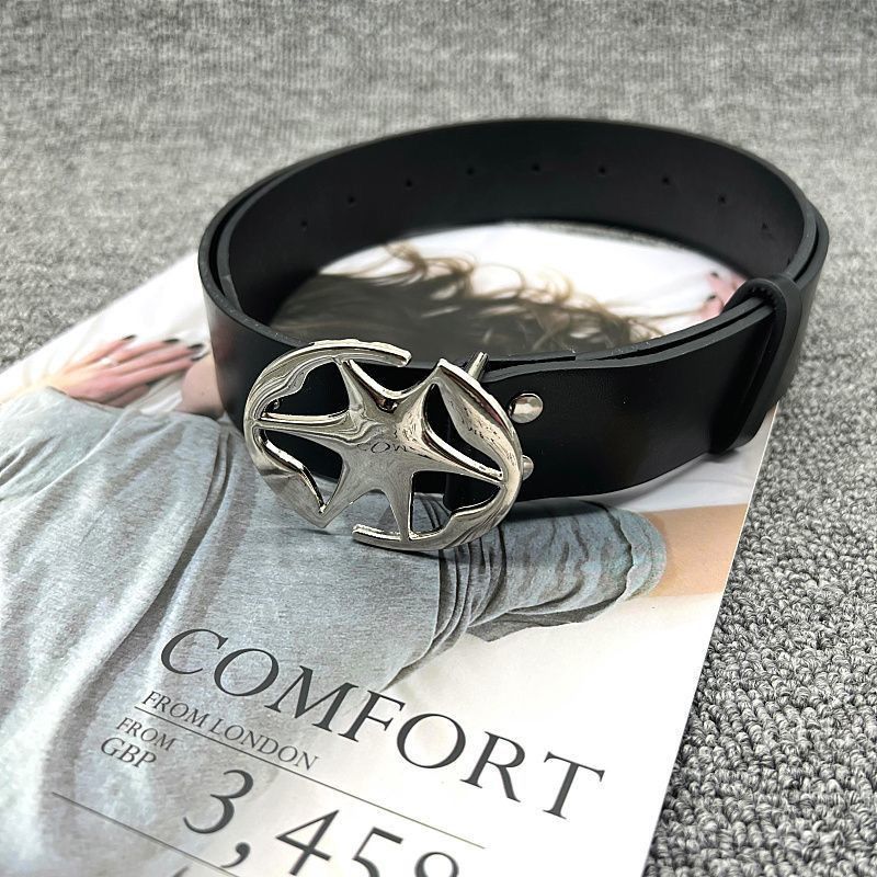Designer Vintage Vintage Belt Riveted Belts Menswear Accessories Size ONE SIZE - 1 Thumbnail