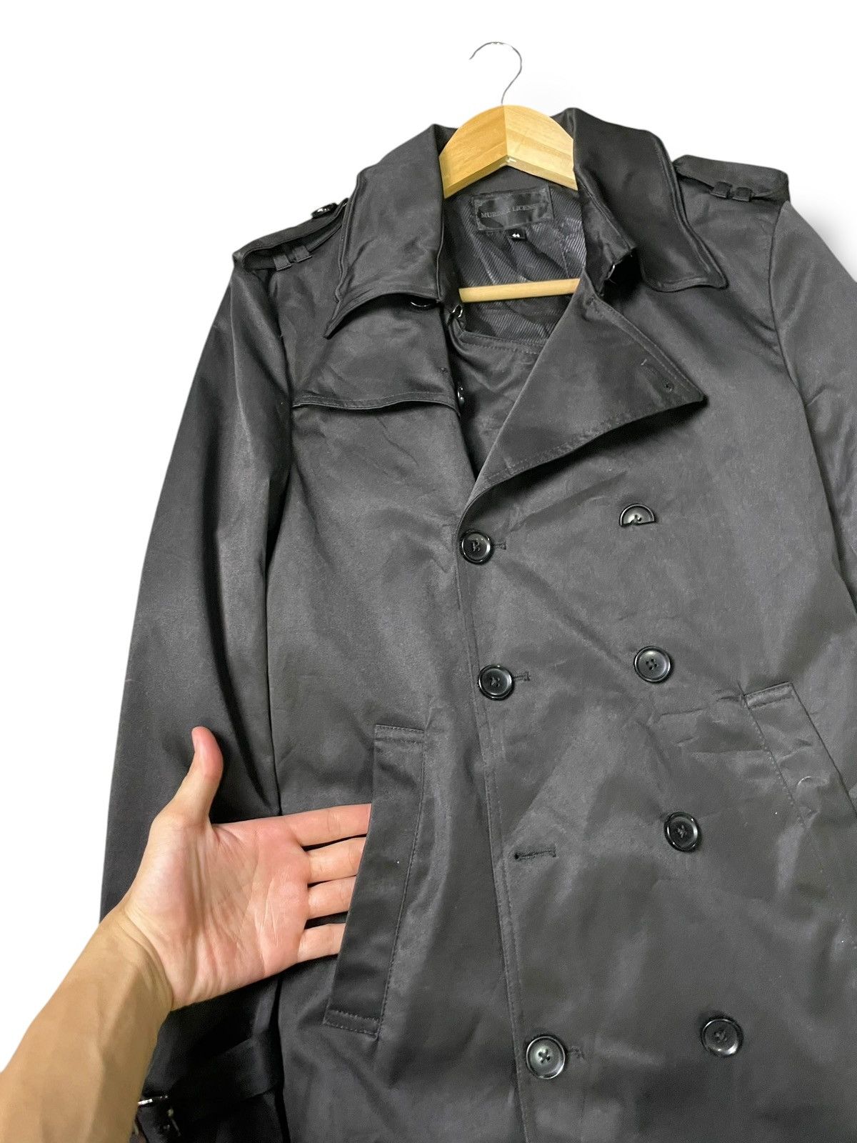 Japanese Brand × Murder License × Vintage Murder License x Vintage Belted Trench Coat (35) Size US S / EU 44-46 / 1 - 4 Thumbnail