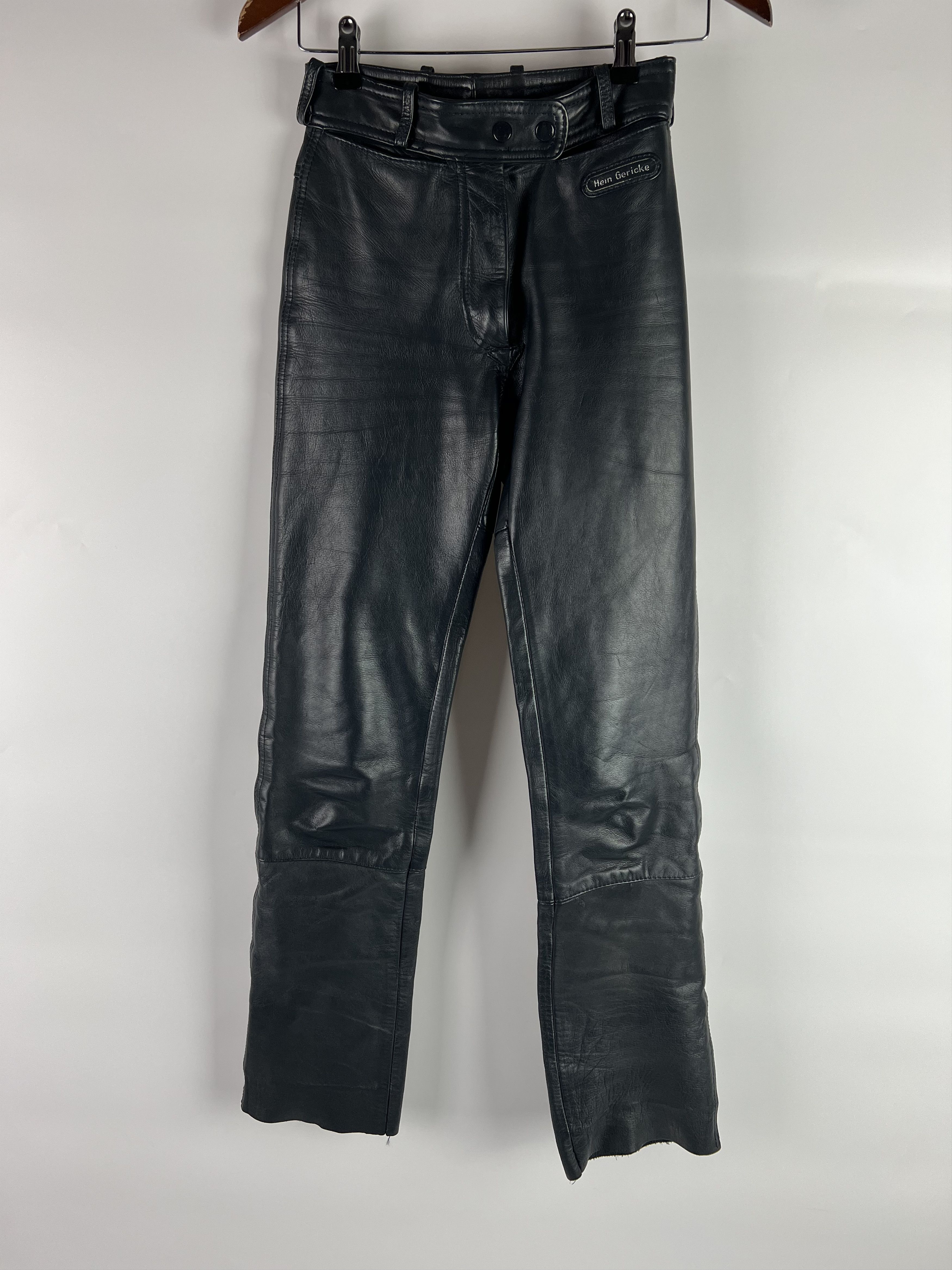 Hein Gericke × Leather Hein Gericke Racing Moto Biker Leather Pants Size 32 Size 24" / US 00 / IT 34 - 1 Thumbnail