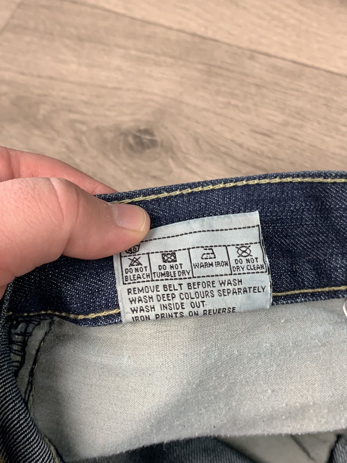 Kangol Vintage Kangol Denim Jeans Double Knee Flared Pants Size 36 Size US 36 / EU 52 - 12 Thumbnail
