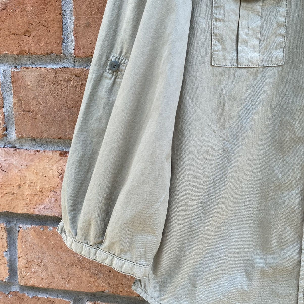 Polo Ralph Lauren POLO JEANS COMPANY Beige Button-Up Shirt with Epaulettes Size M / US 6-8 / IT 42-44 - 2 Thumbnail
