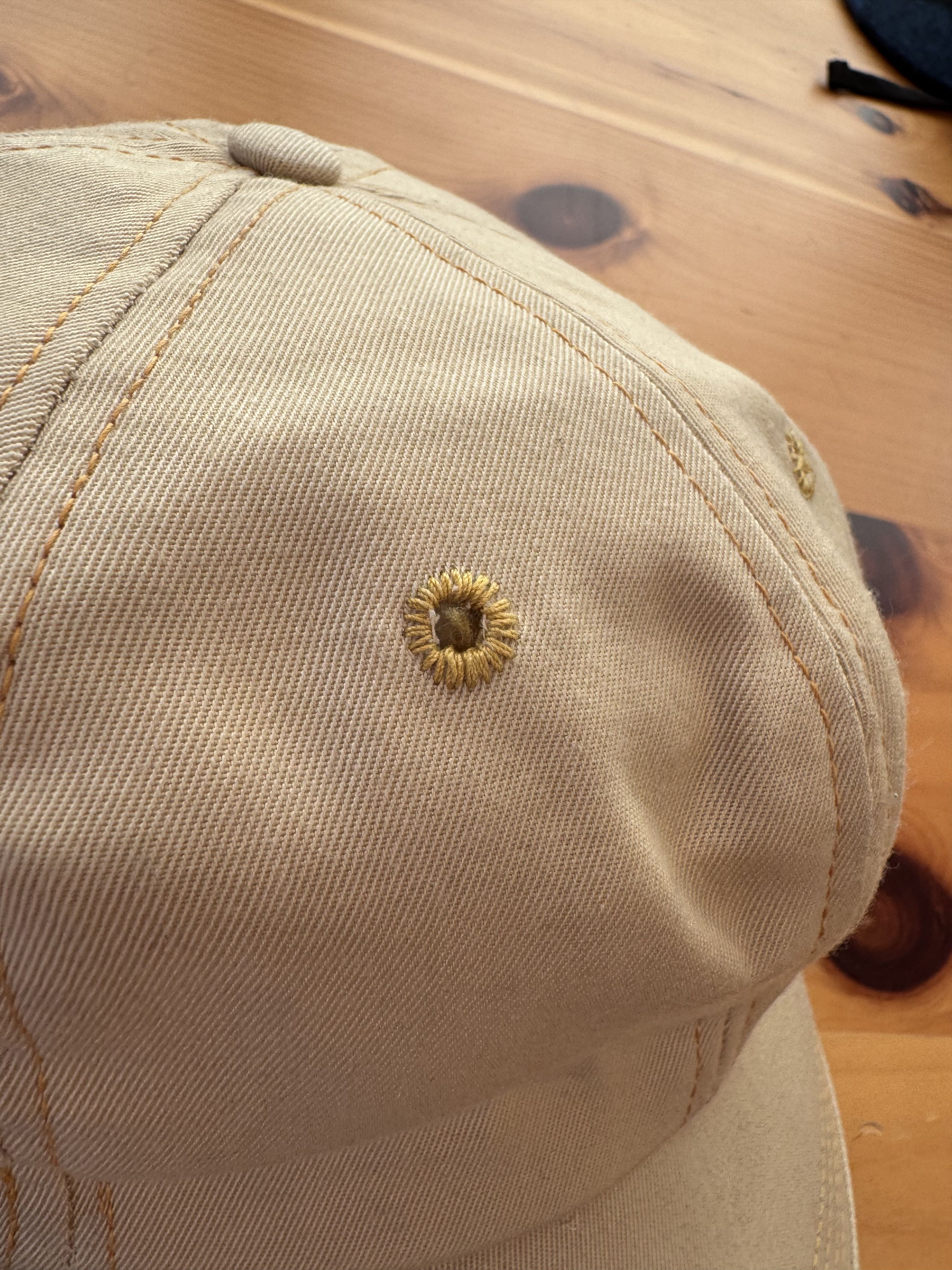Levi's 70's Levis Orange Tab Elastic Brim Hat Cap Wide Size ONE SIZE - 4 Thumbnail