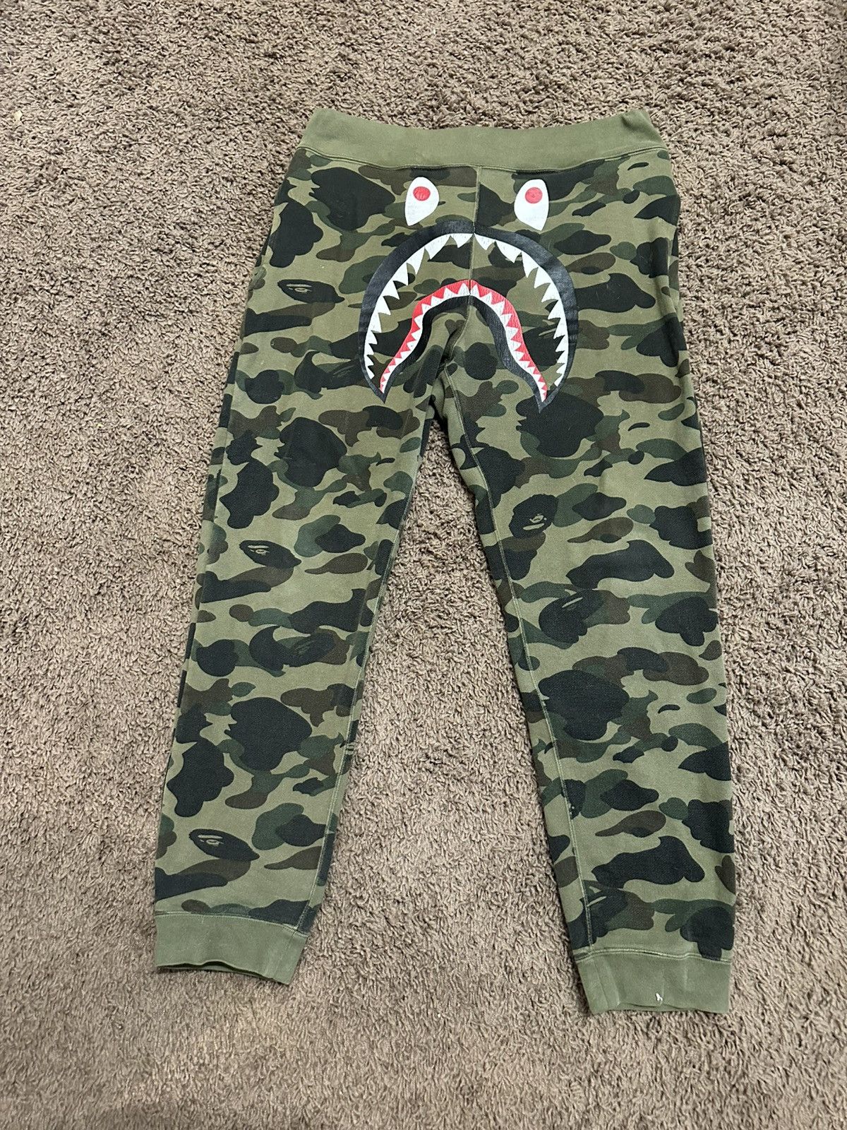 Bape 1st Camo Shark Sweatpants