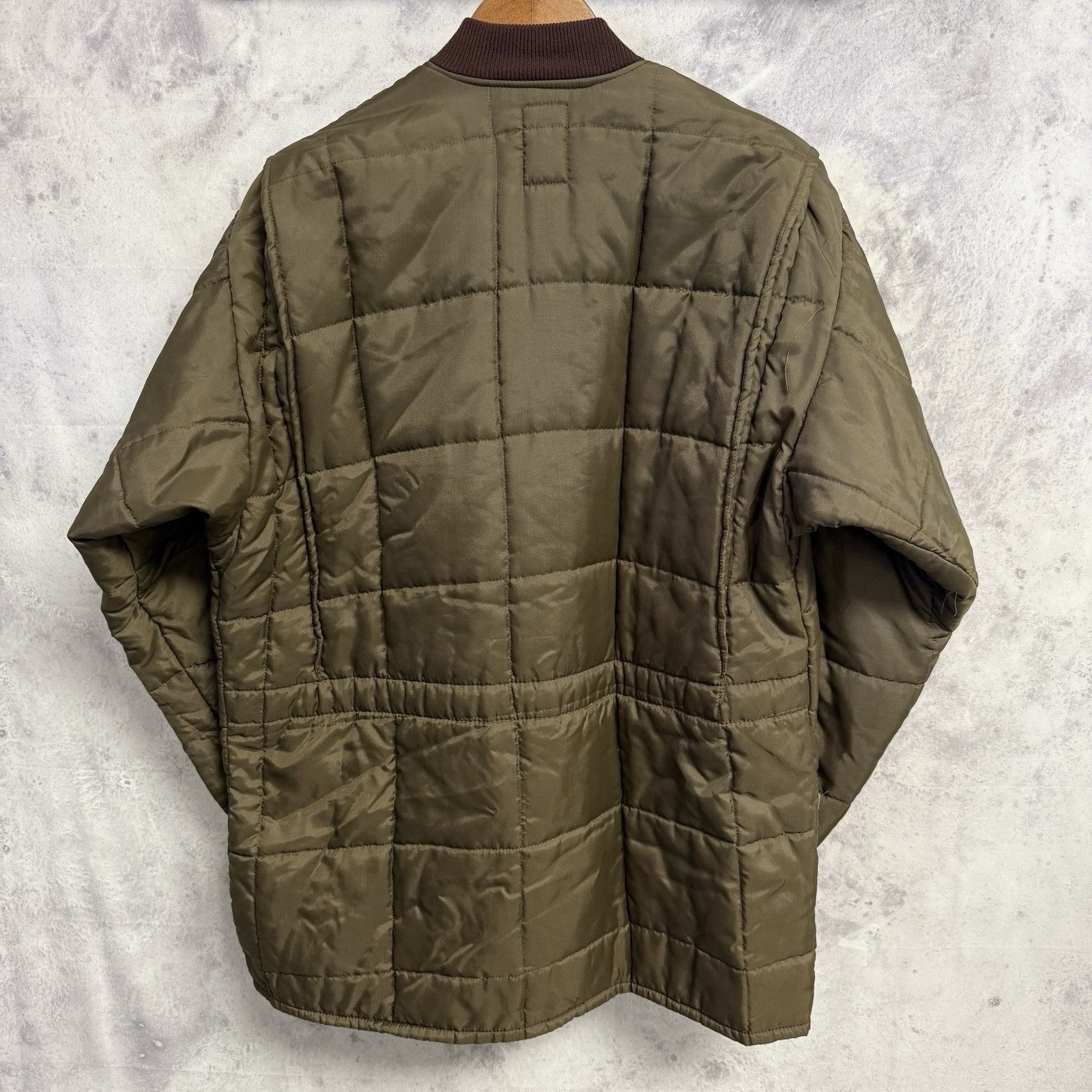 Vintage Vintage Bob Allen Shooting Jacket Mens L Brown Quilted Insul Size US L / EU 52-54 / 3 - 2 Thumbnail
