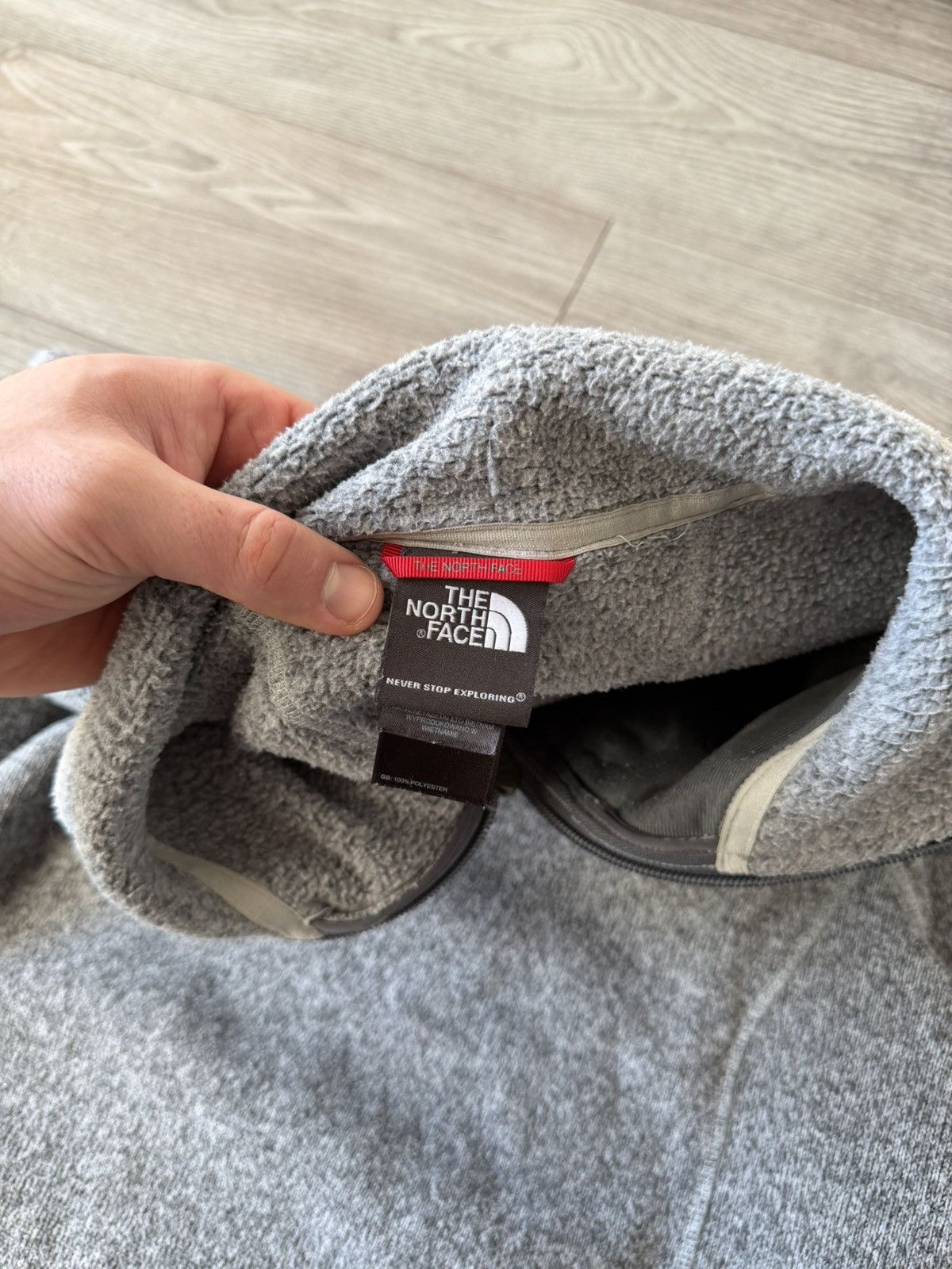 The North Face The North Face Mens 1/3 Zip Polar Sweater Size US M / EU 48-50 / 2 - 18 Thumbnail