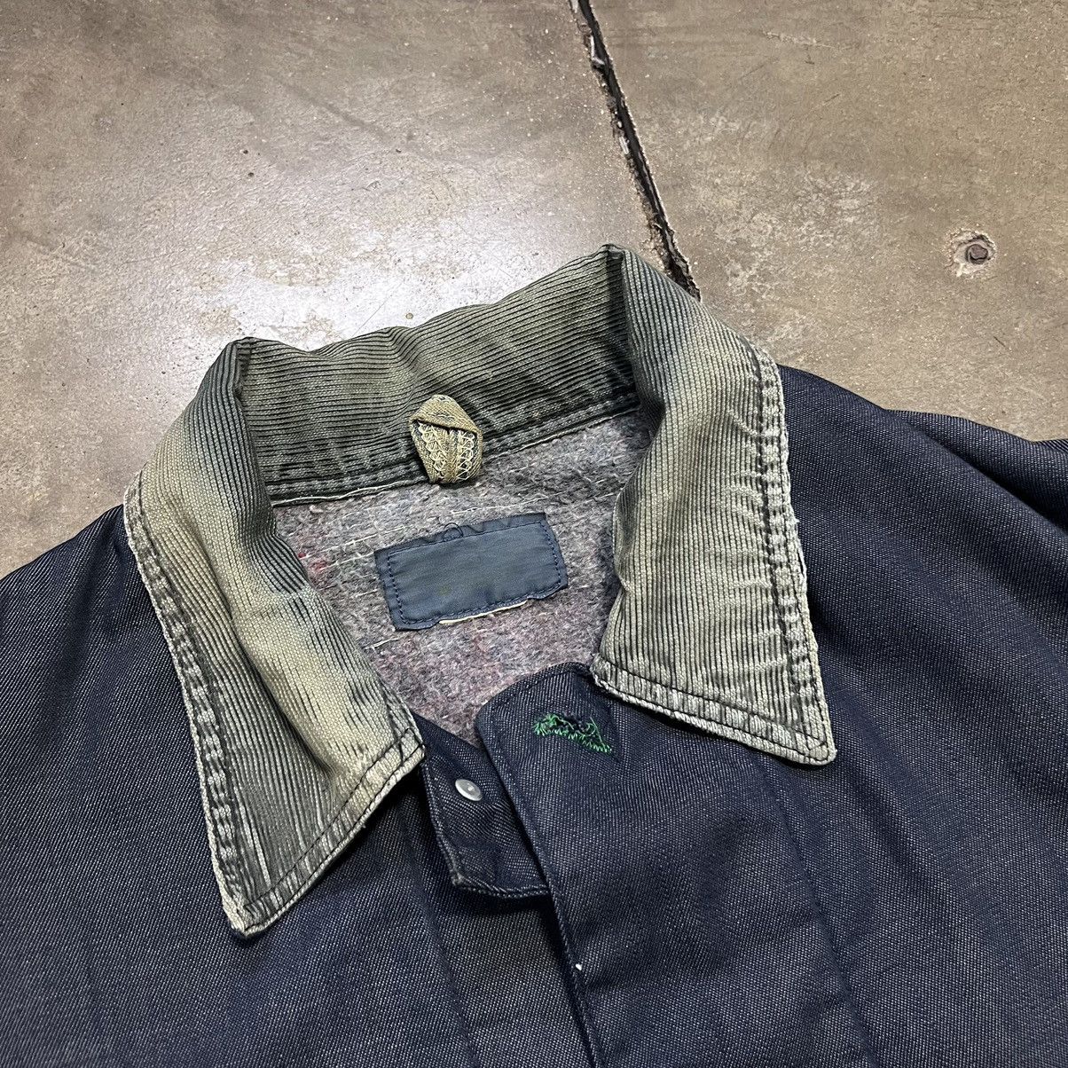 Oshkosh × Vintage Vintage 70s OshKosh B’Gosh Denim Chore Jacket Blanket Lined Size US XL / EU 56 / 4 - 8 Thumbnail