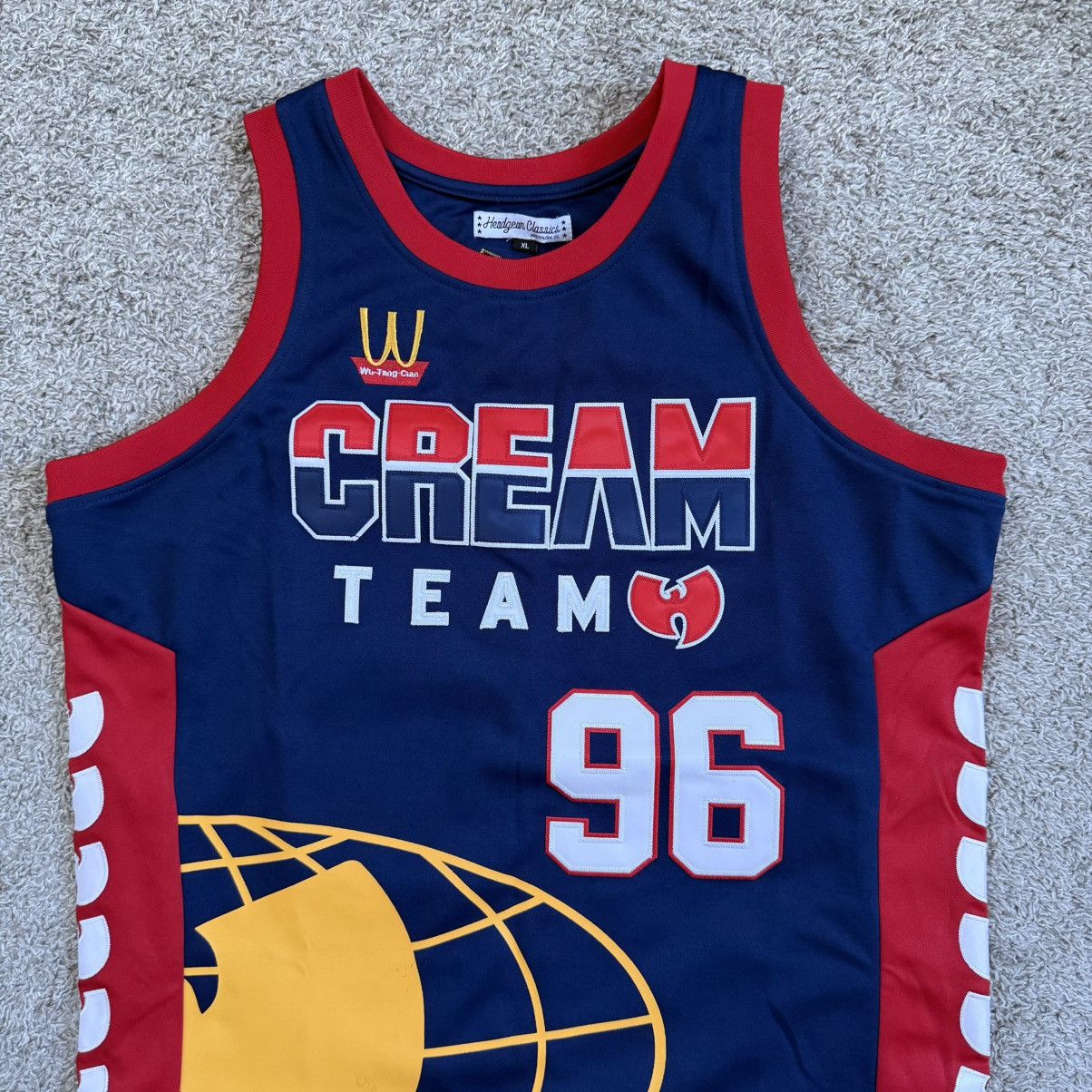 Wu-Tang Clan 🔴Wu-Tang Jersey Size XL Basketball WuTang Globe Rza Gza Size US XL / EU 56 / 4 - 2 Thumbnail